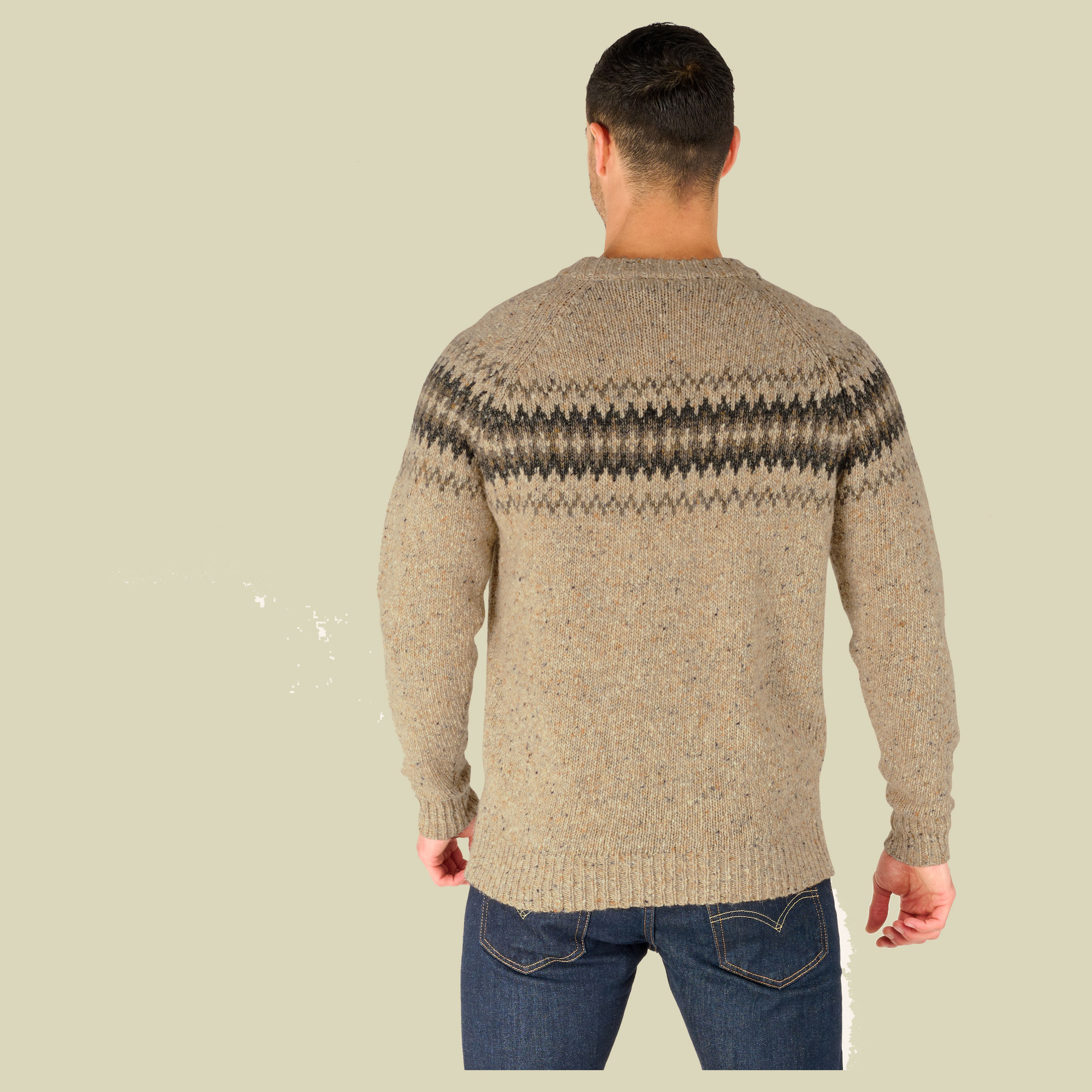 Dumji Crew Sweater Men Größe L  Farbe chai tea