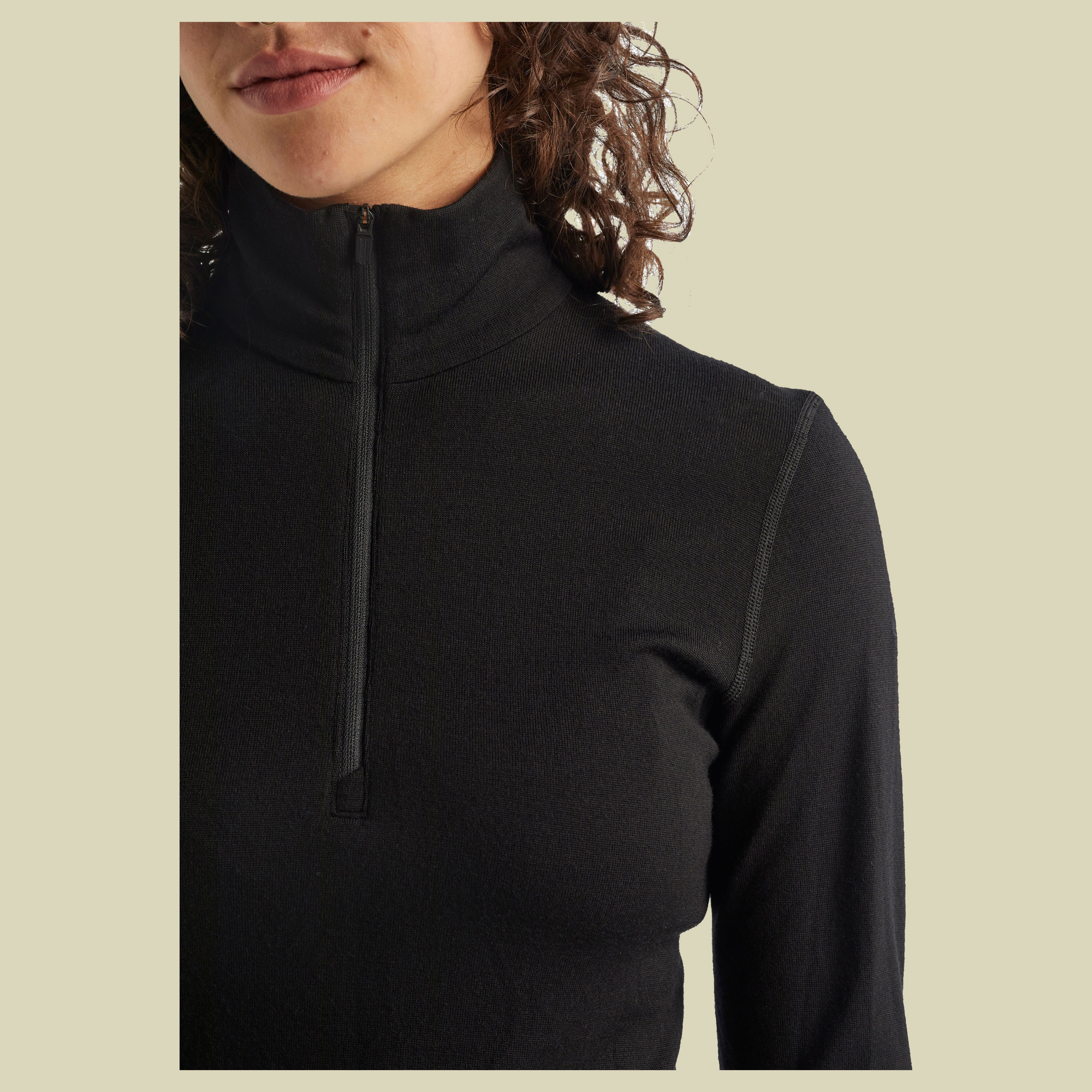 Tech LS Half Zip 260 Women schwarz L - black