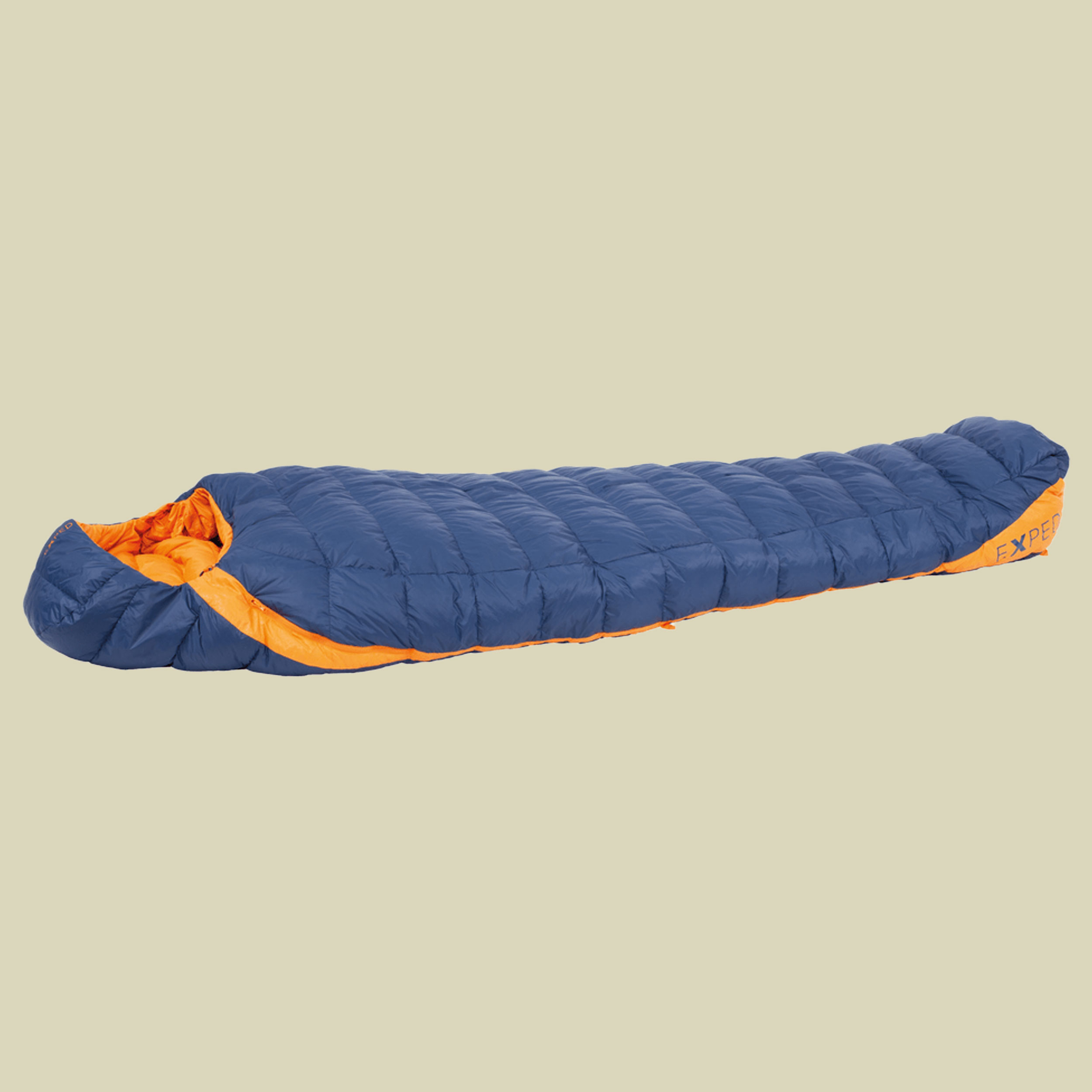 Comfort -5° bis Körpergröße 210 cm (XL) Farbe navy, Reißverschluss links