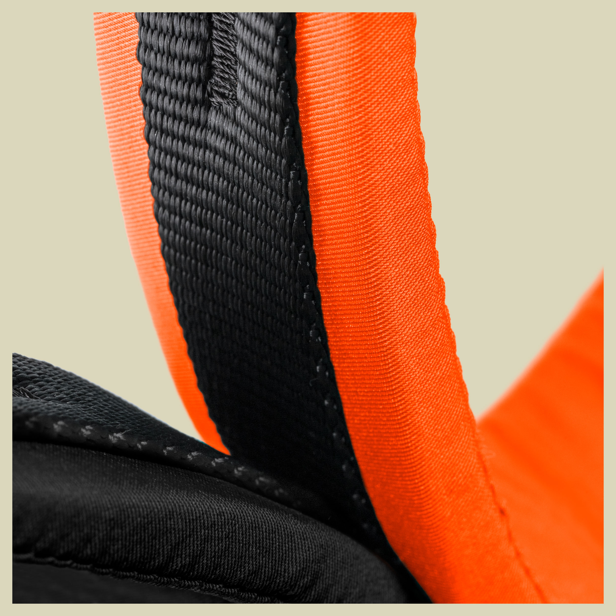 4 Slide Harness Länge XS-M Farbe vibrant orange-black