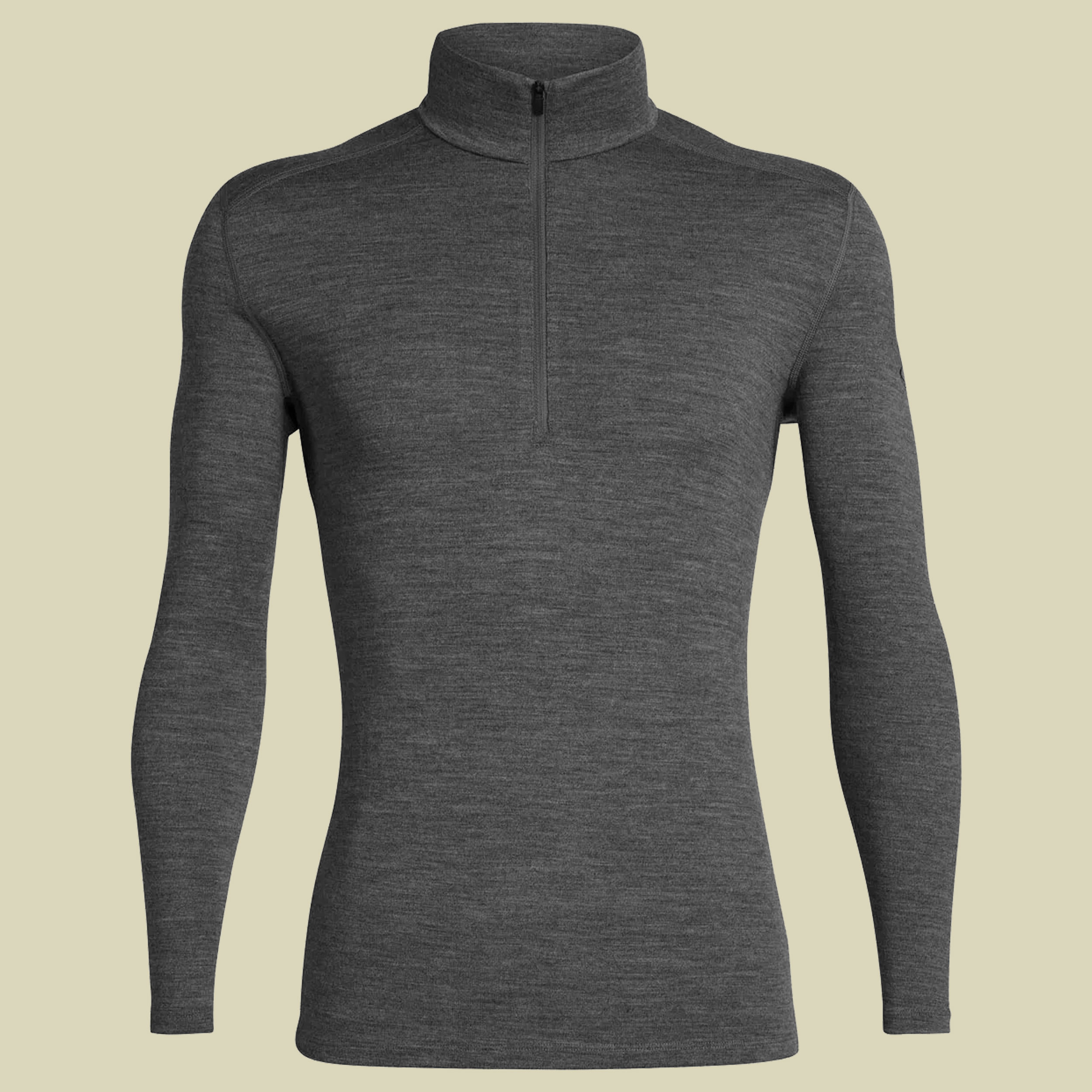 Tech LS Half Zip 260 Men grau S - gritstone heather-013