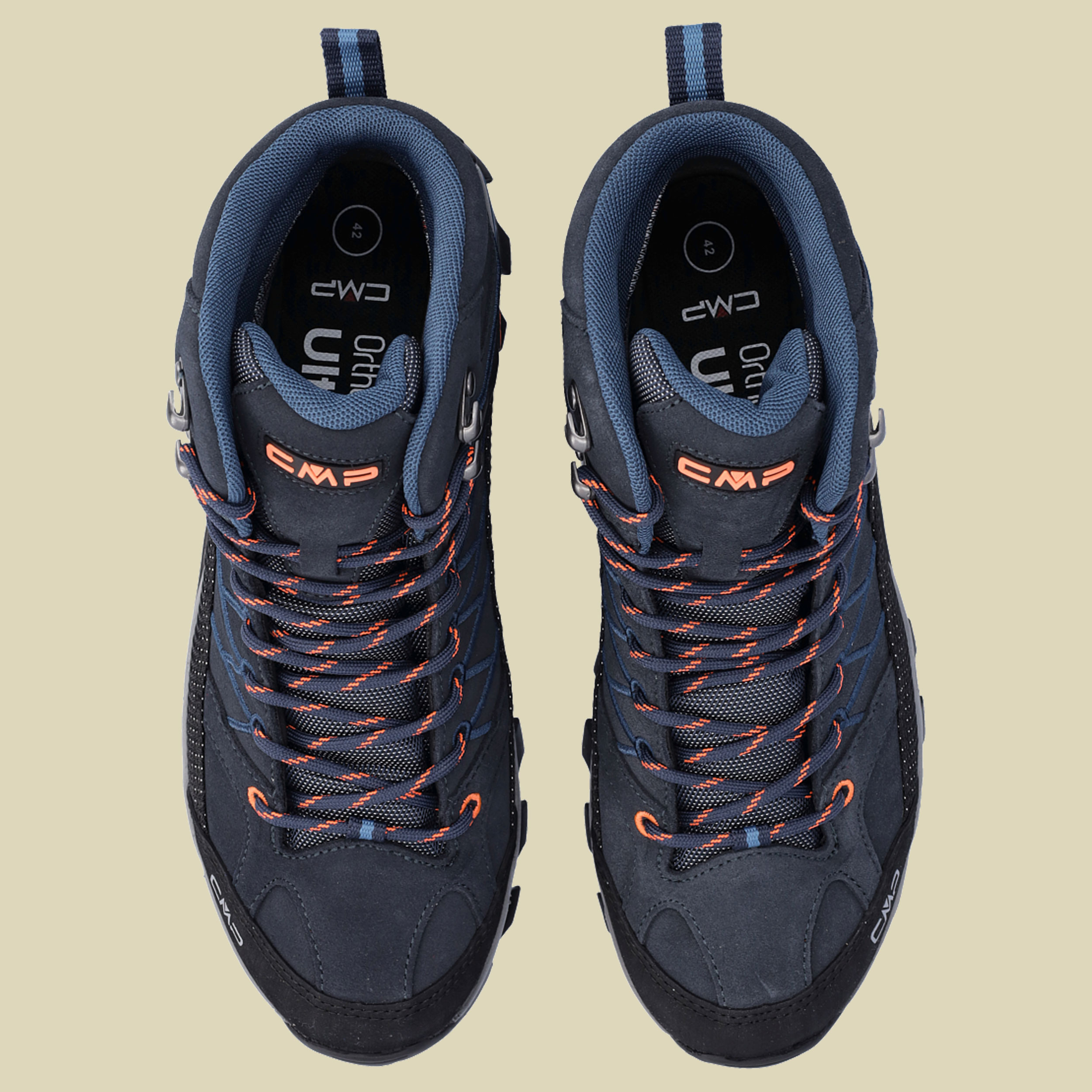 Rigel Mid Trekking Shoes WP Men Größe 45 Farbe 27NM b.blue-flash orange