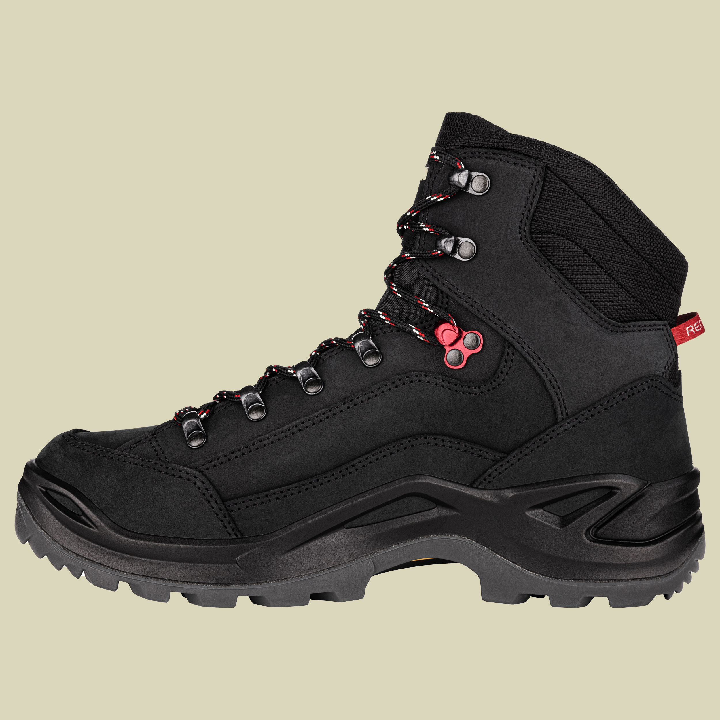 Renegade GTX Mid Men Größe UK 11,5 Farbe schwarz/rubinrot