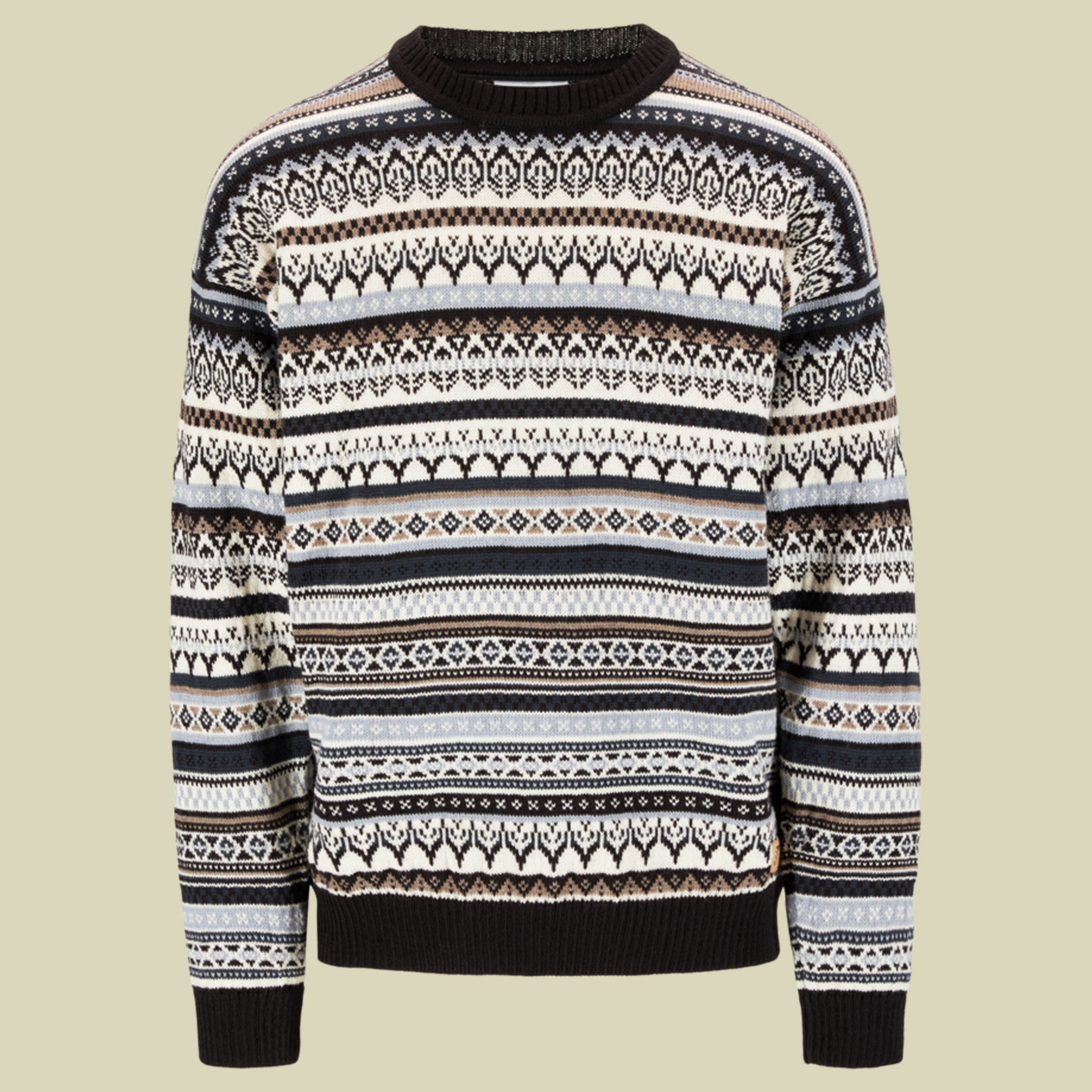 Utsira Sweater Men L mehrfarbig - Farbe coffee-metal-mountainstone