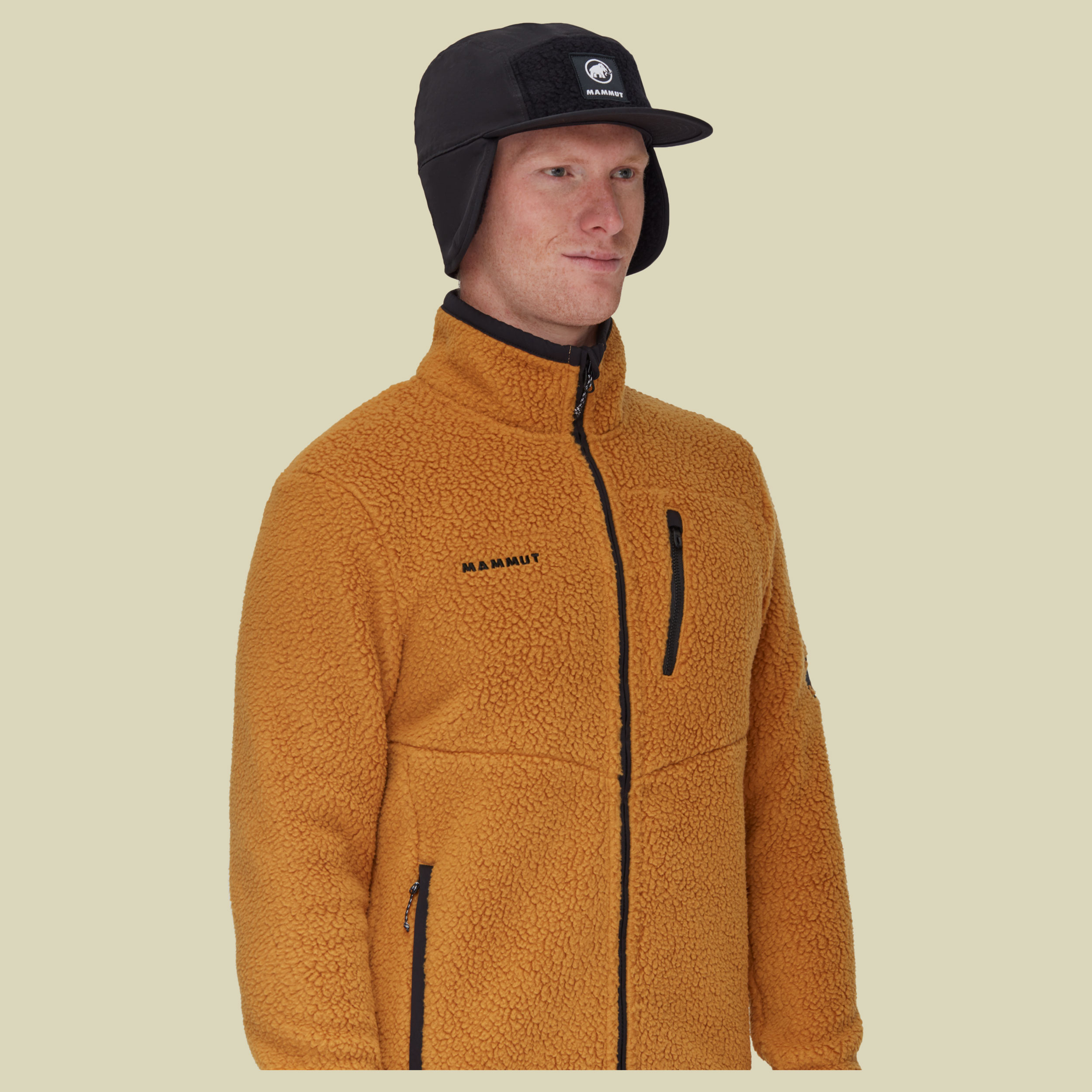 Fleece Cap Größe S-M Farbe black