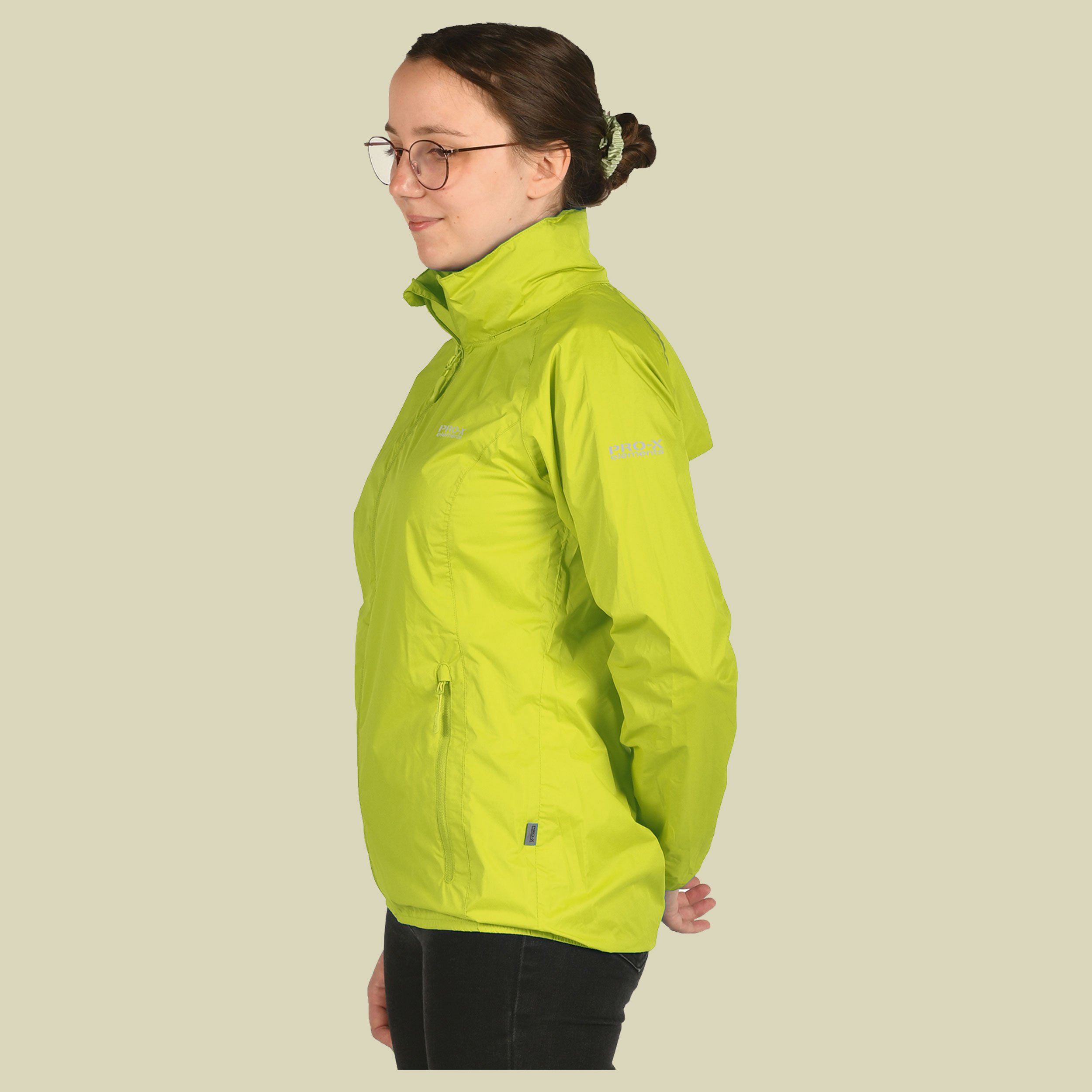 Regenjacke PACKable Women gelb 36 - neon gelb