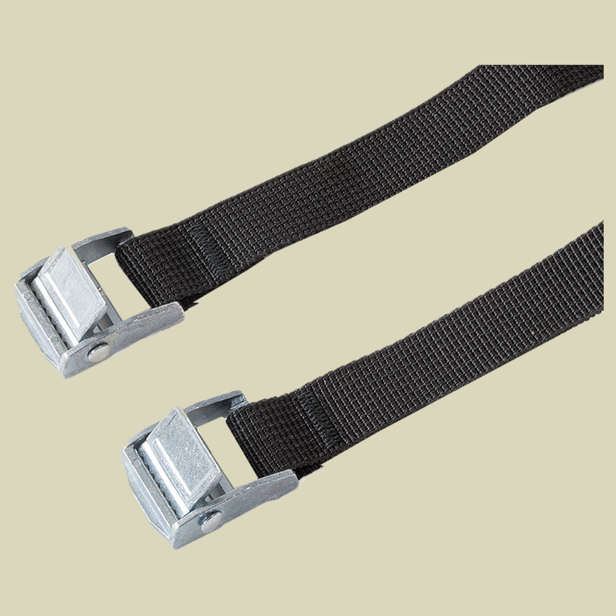 Straps Metal Buckle, Set of 2 Länge 100 cm Farbe black