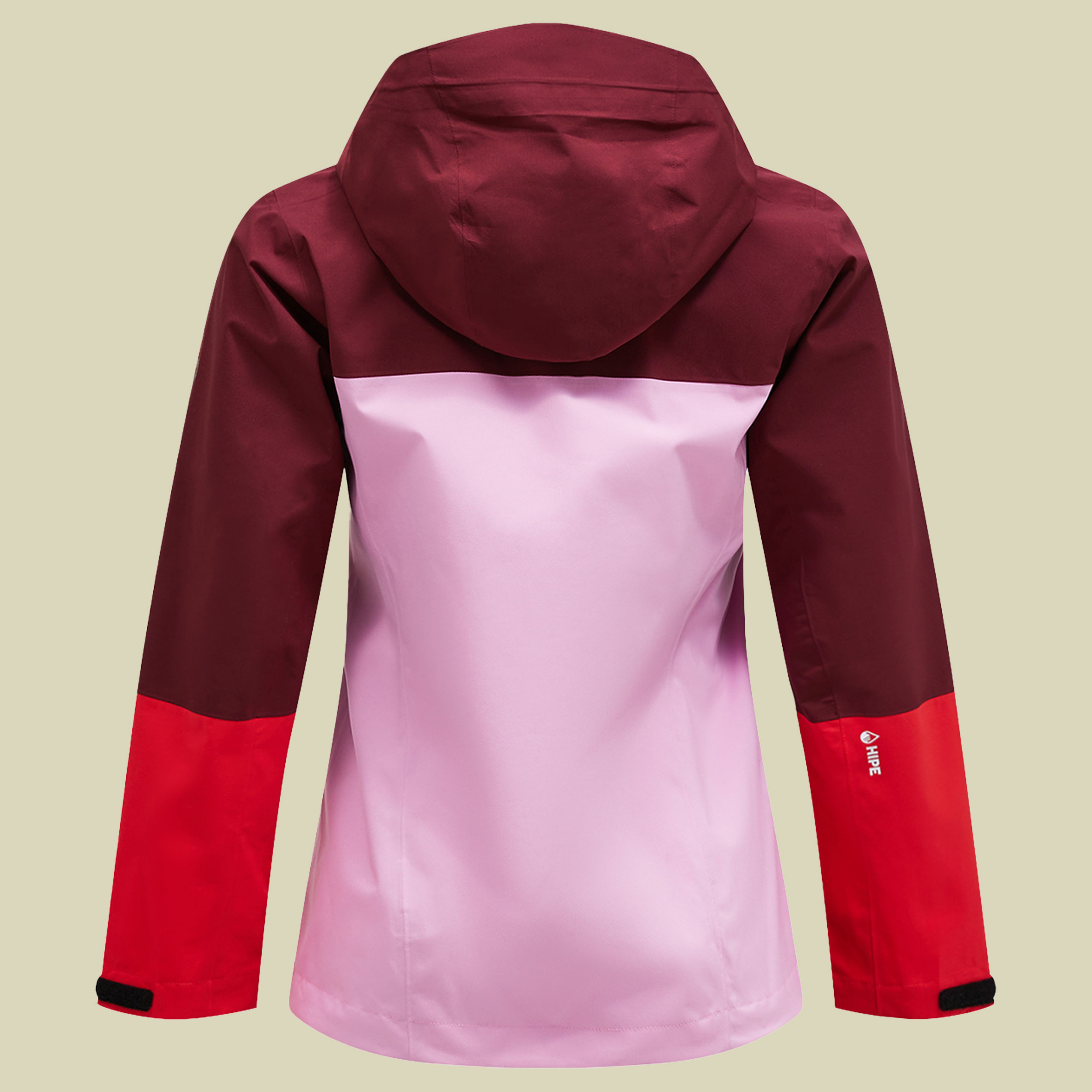 Trail Hipe Shell Jacket Women S mehrfarbig II - obscure/morning/brillant red