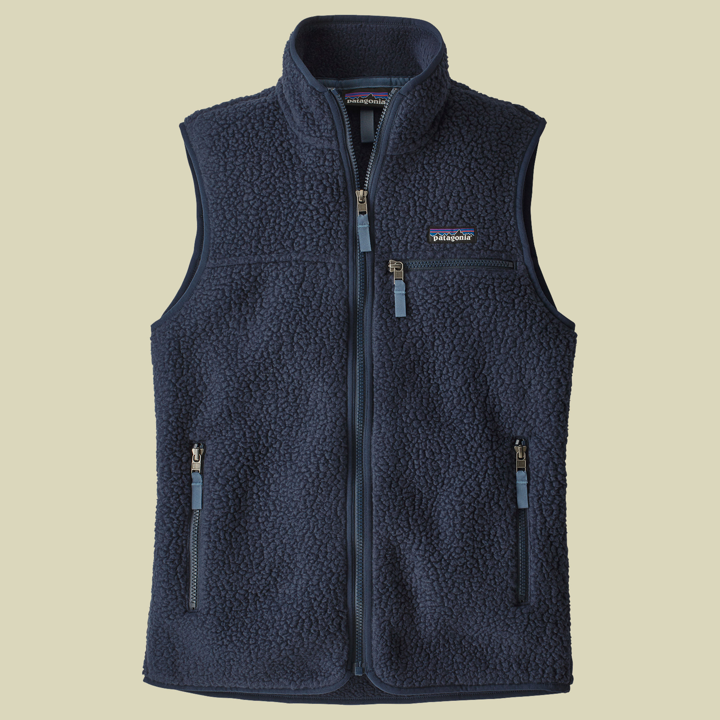 Retro Pile Vest Women Größe M Farbe neo navy