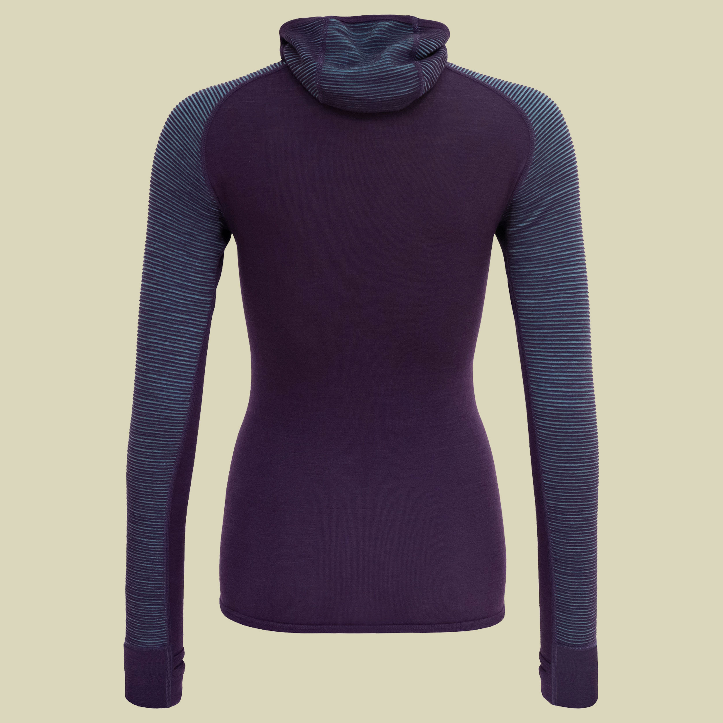 Tuvegga Merino Hoodie Woman lila L - lilac