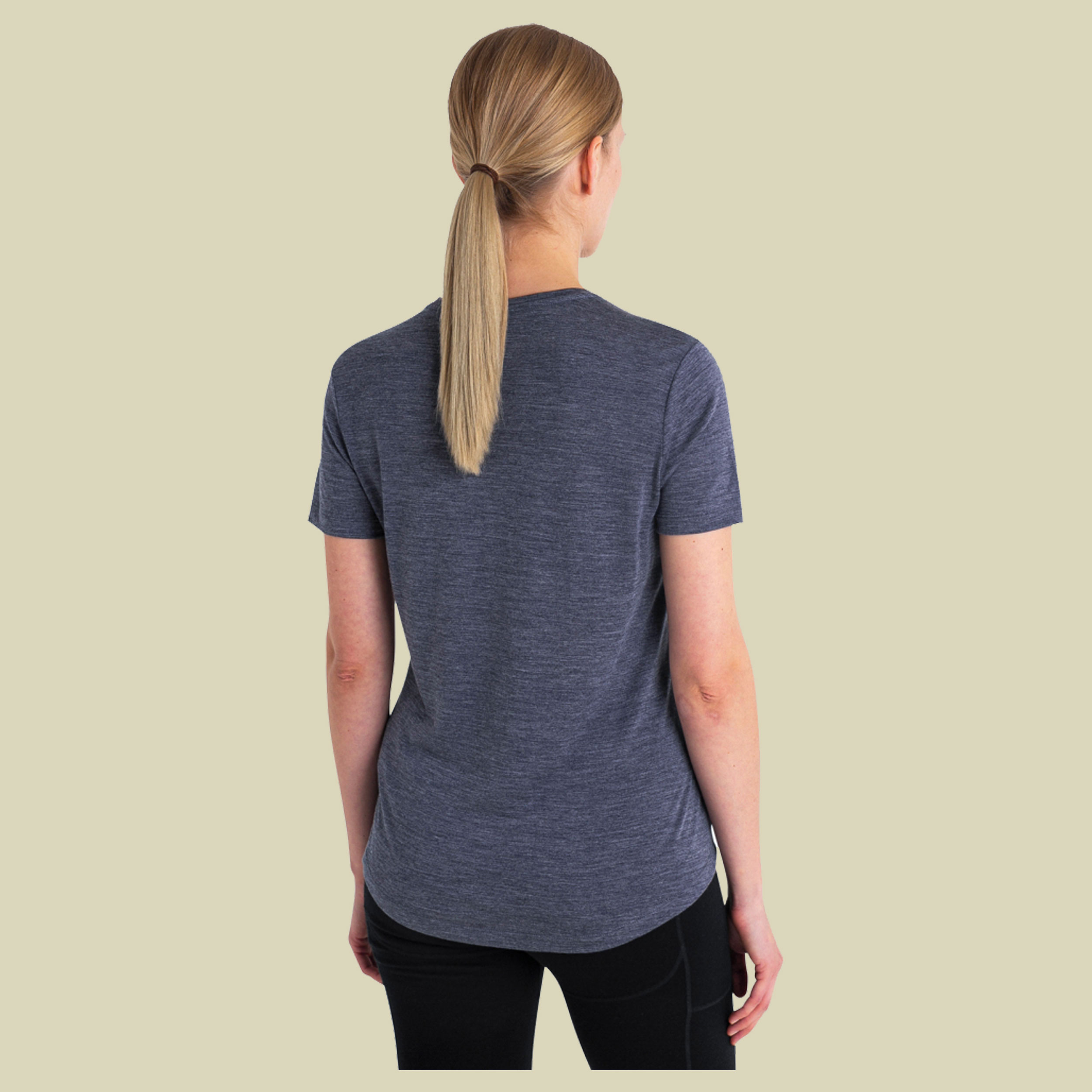 Merino 125 Cool-Lite Sphere III SS Tee Women blau hthr XL - midnight navy hthr