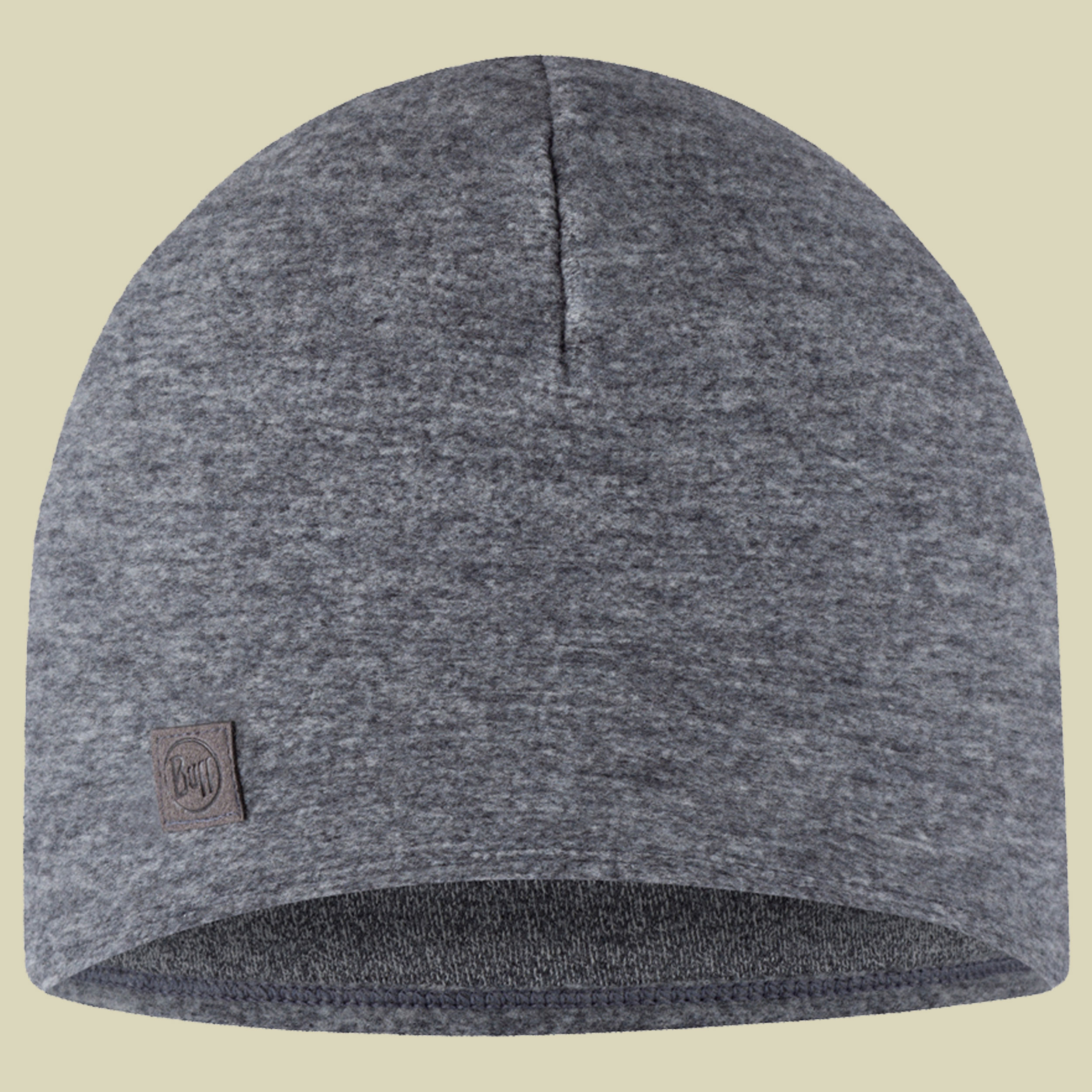 Merino Fleece Beanie one size grau - solid grey