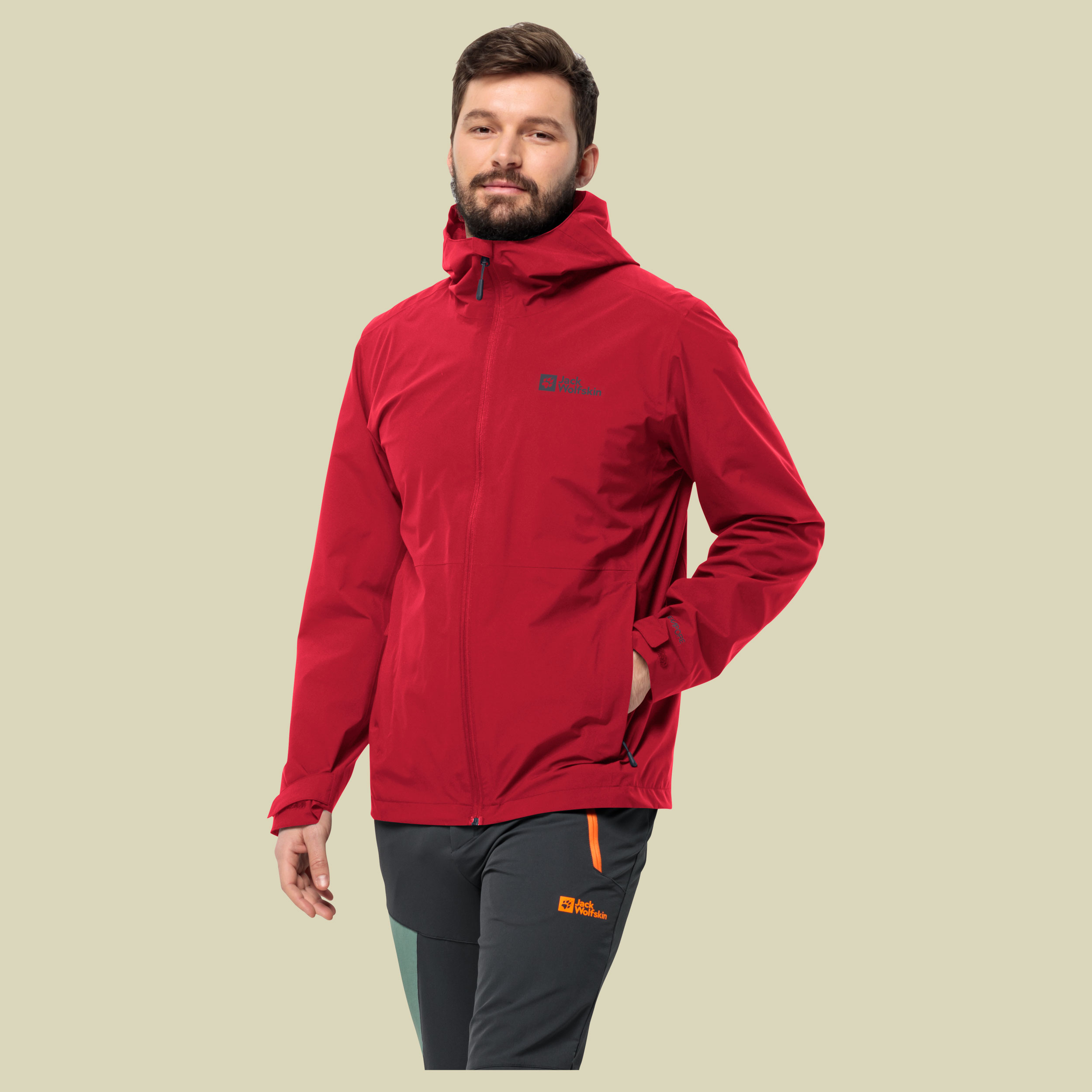 Robury 2L Jacket Men L rot - red glow