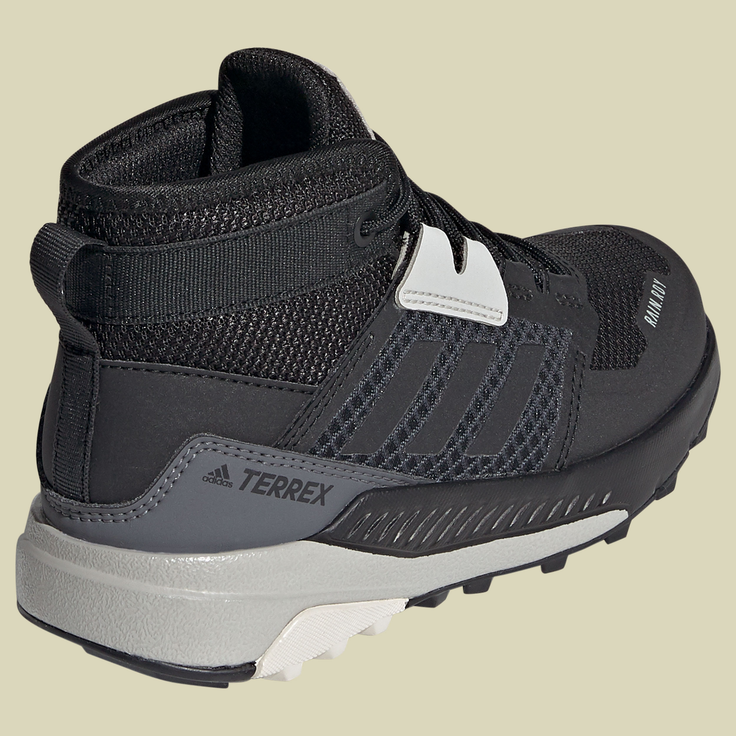 Terrex Trailmaker Mid RAIN.RDY Kids Größe 34 Farbe core black/core black/aluminium