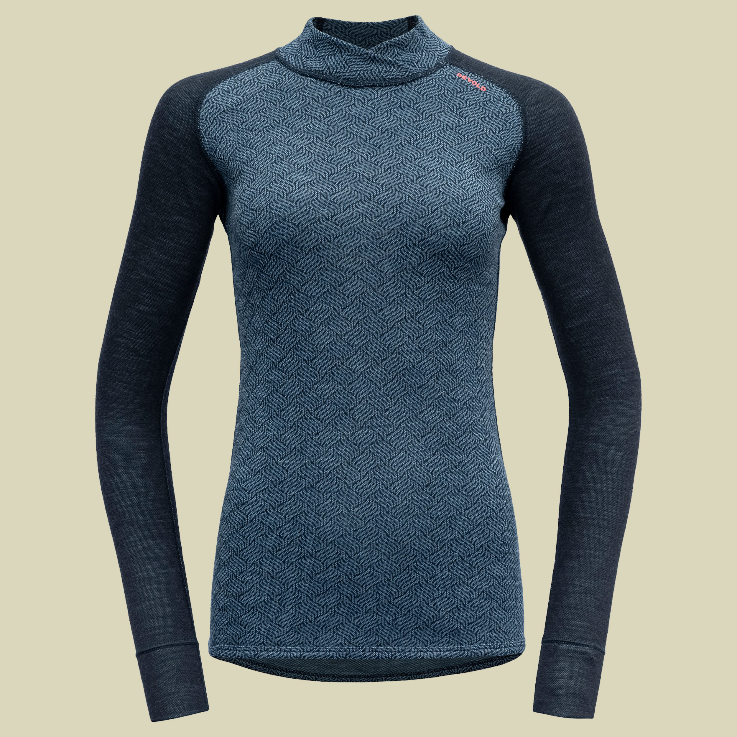 Kvitegga Merino 230 Cross Neck Woman Größe XL Farbe ink