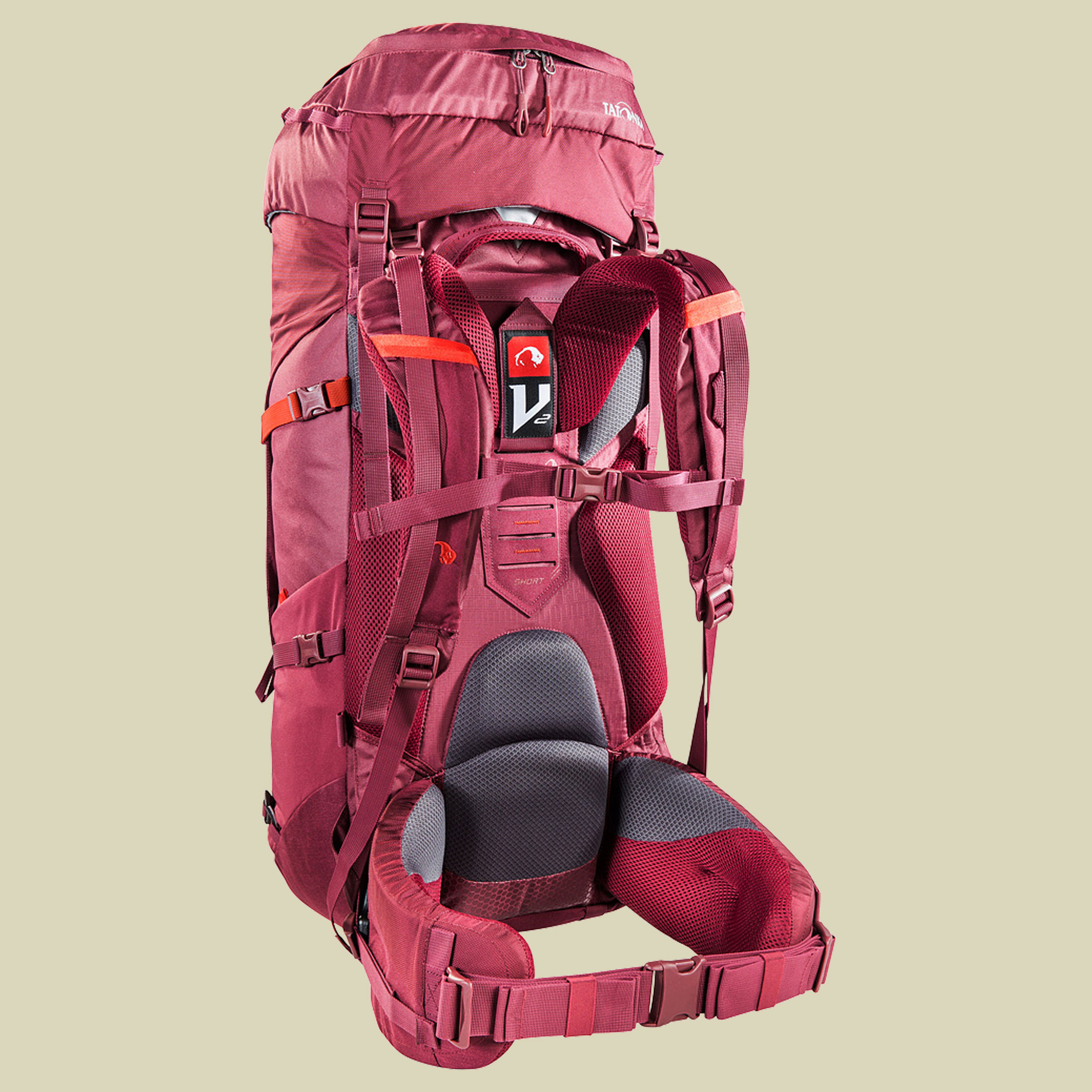 Yukon 50+10 Women Volumen 50 L + 10 L Farbe bordeaux red