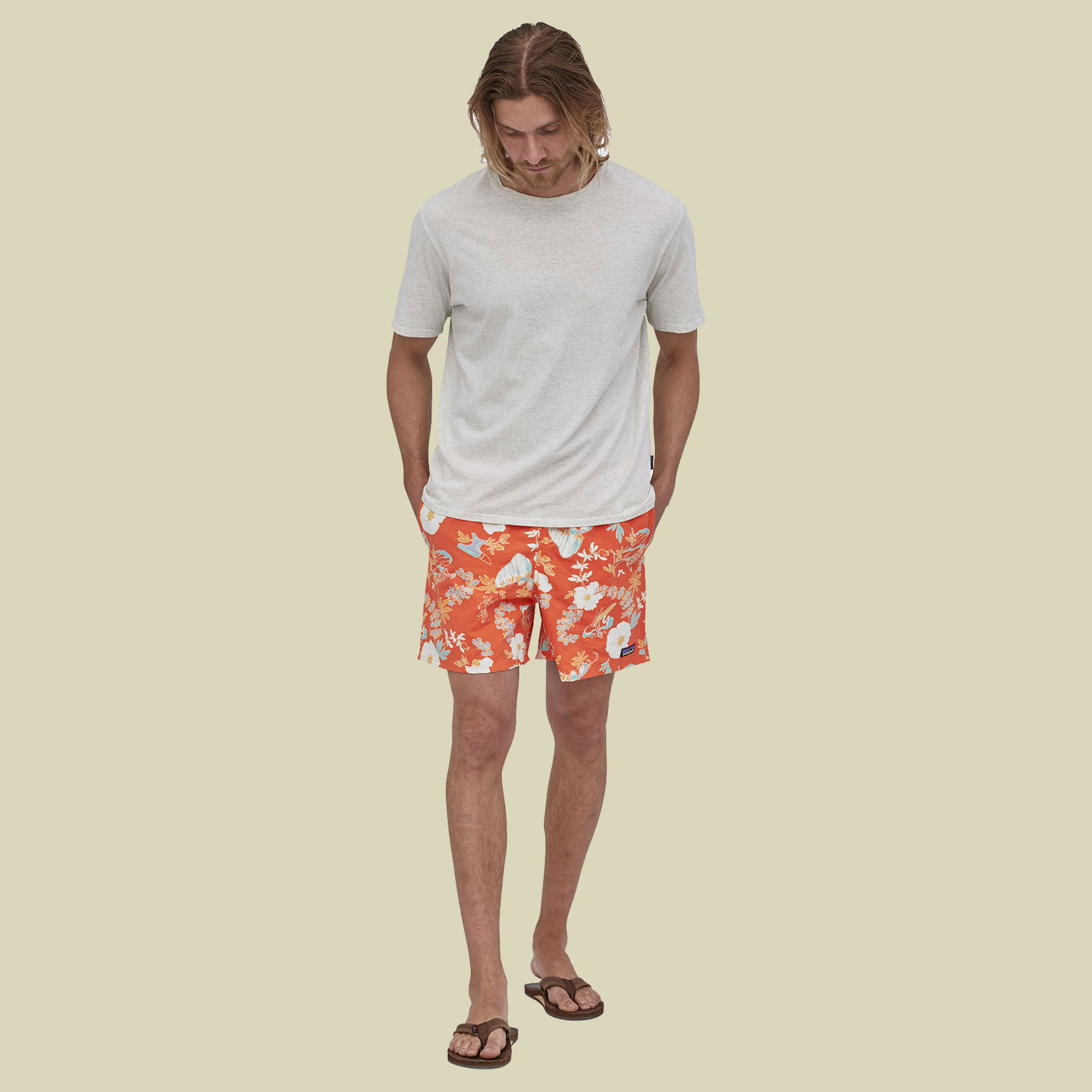 Baggies Shorts - 5 in. Men Größe M  Farbe Climb Hike Surf: tigerlily orange