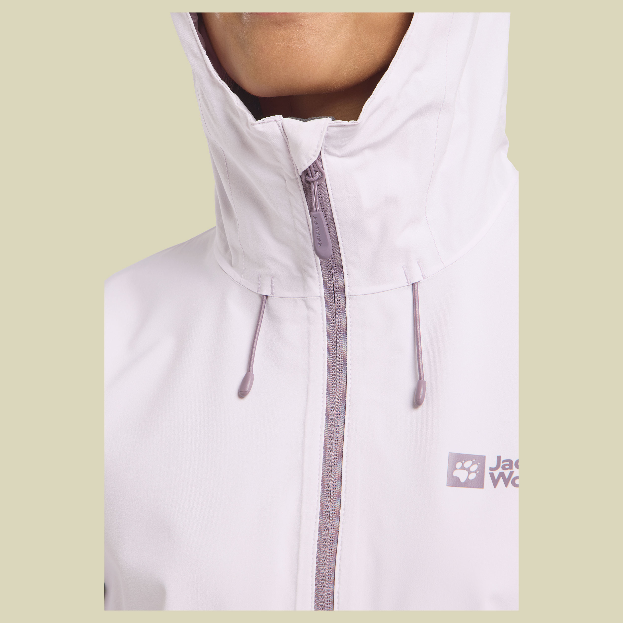 Weiltal 2L Jacket Women L lila - pale lavendar