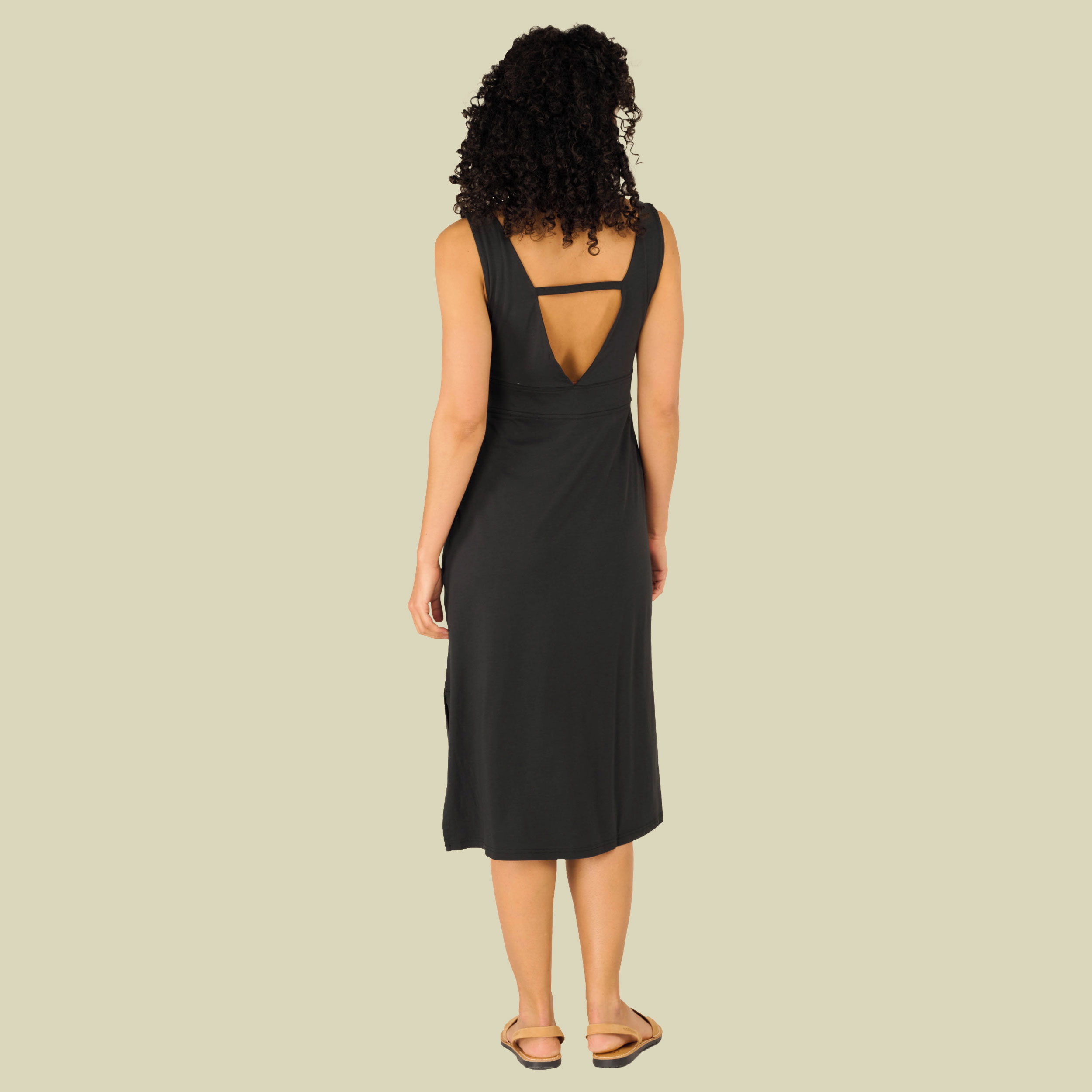 Neha Midi Dress Women Größe S Farbe black