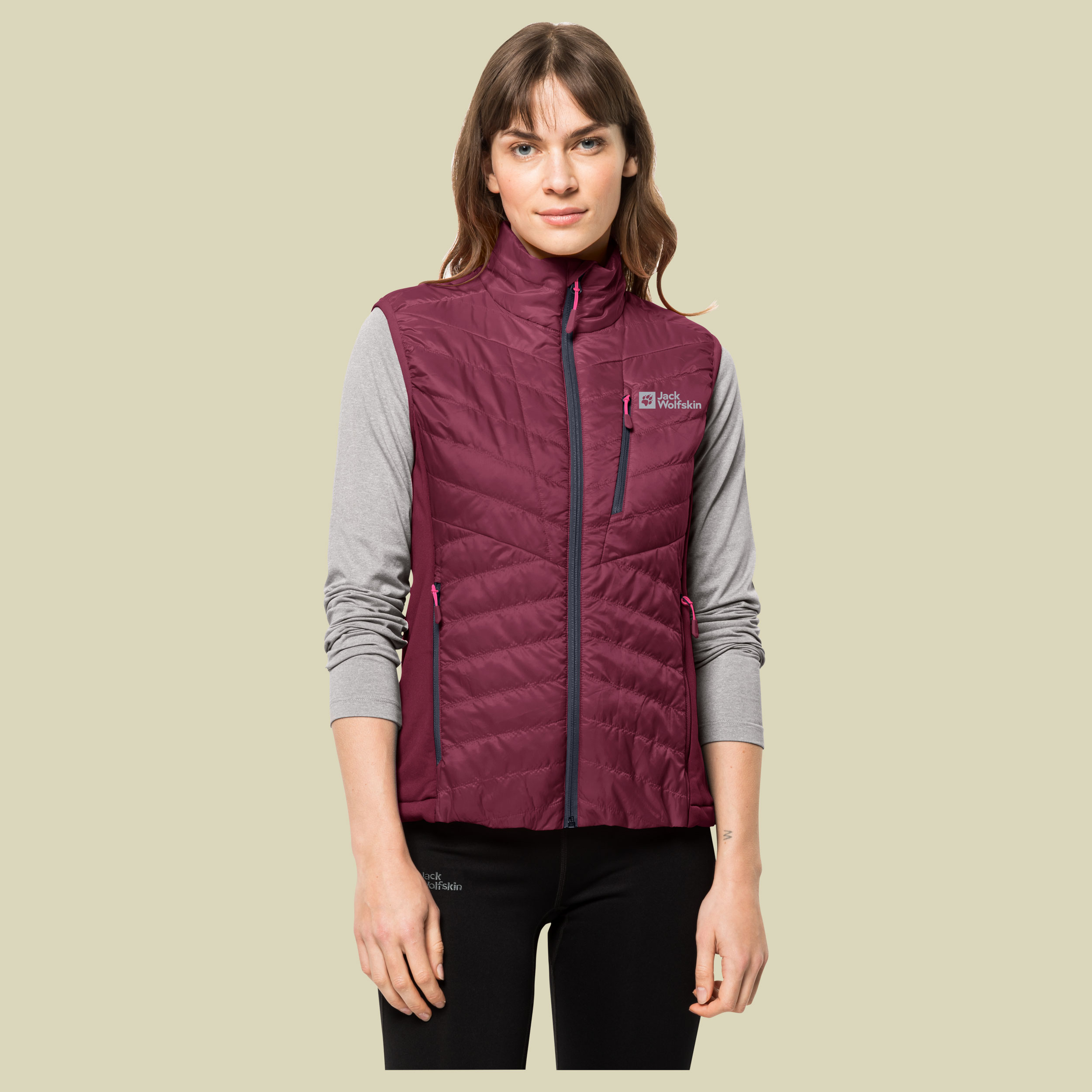 Routeburn Pro Ins Vest Women Größe L  Farbe sangria red