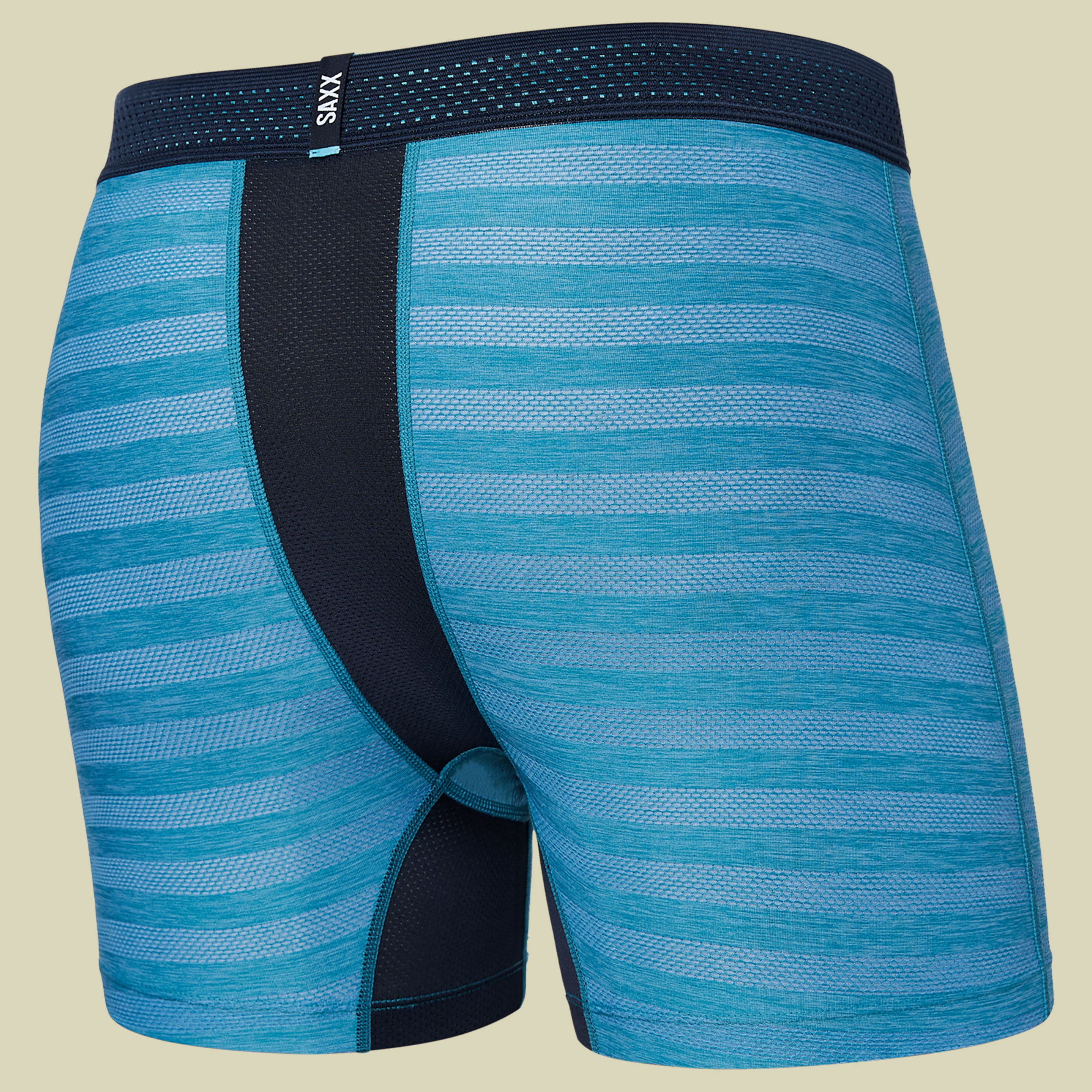 Droptemp Cooling  Mesh Boxer Brief Fly blau L - blue moon heather