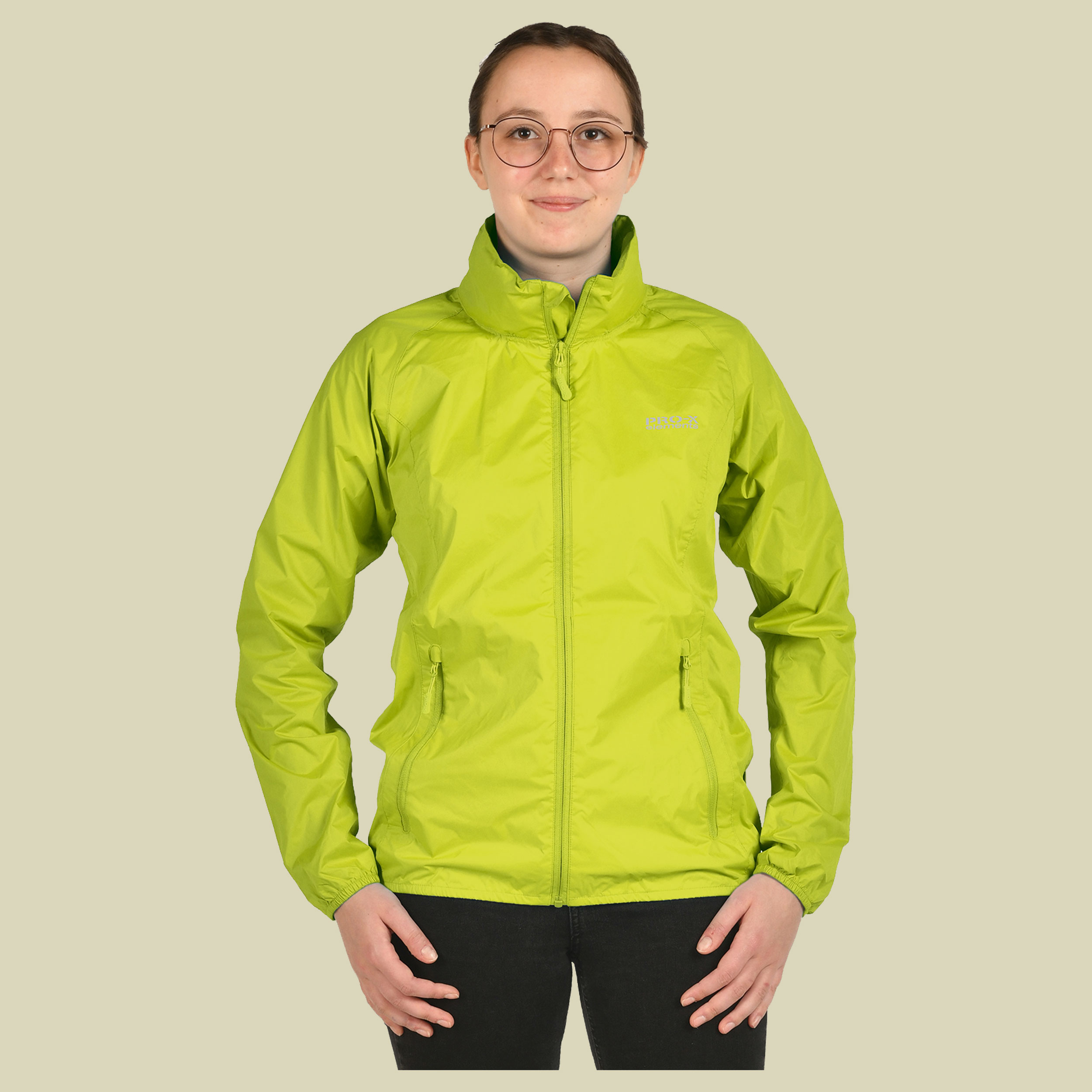 Regenjacke PACKable Women gelb 36 - neon gelb