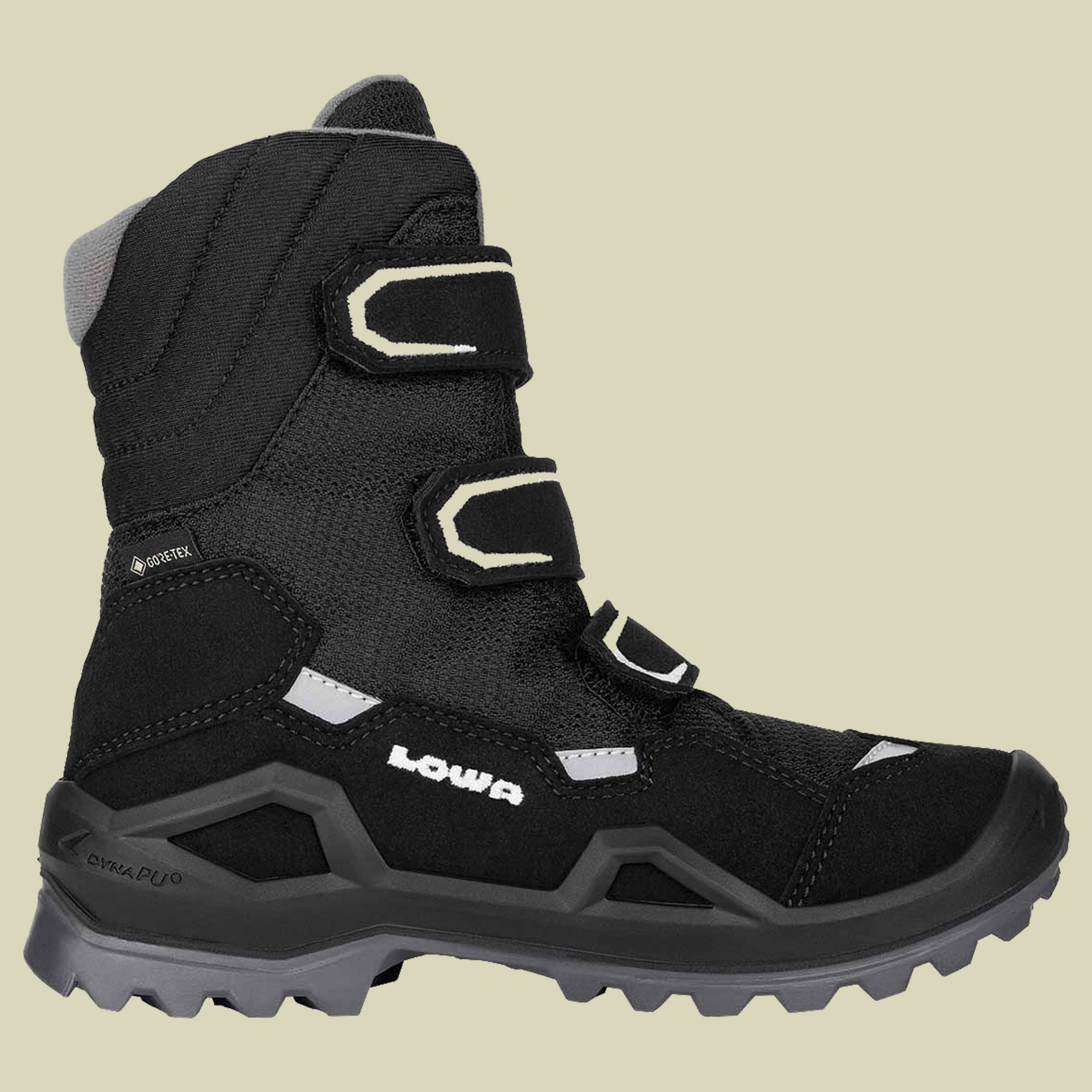 MILO EVO GTX HI Junior 35 schwarz - schwarz/grau