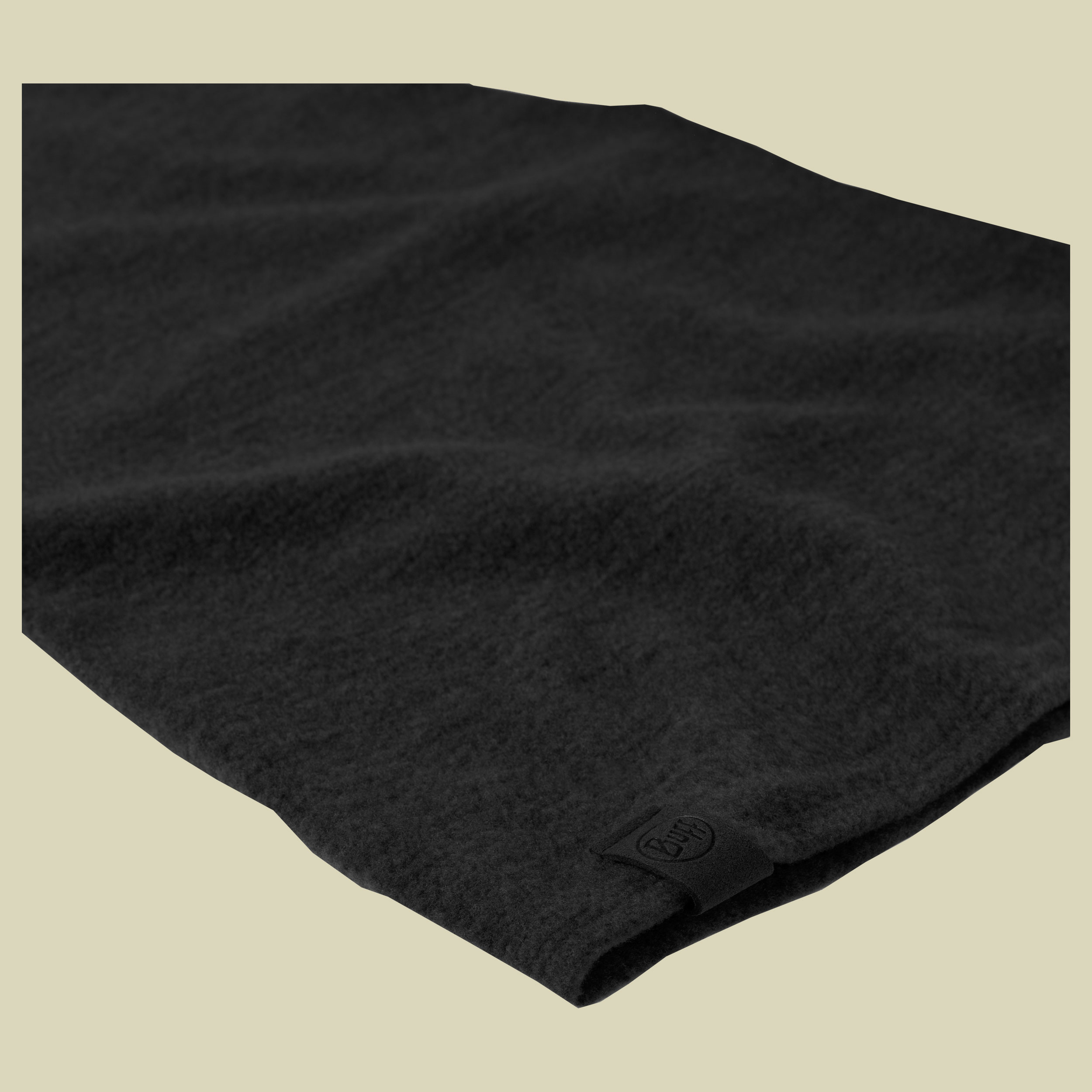 Merino Wool Fleece Größe one size Farbe solid black