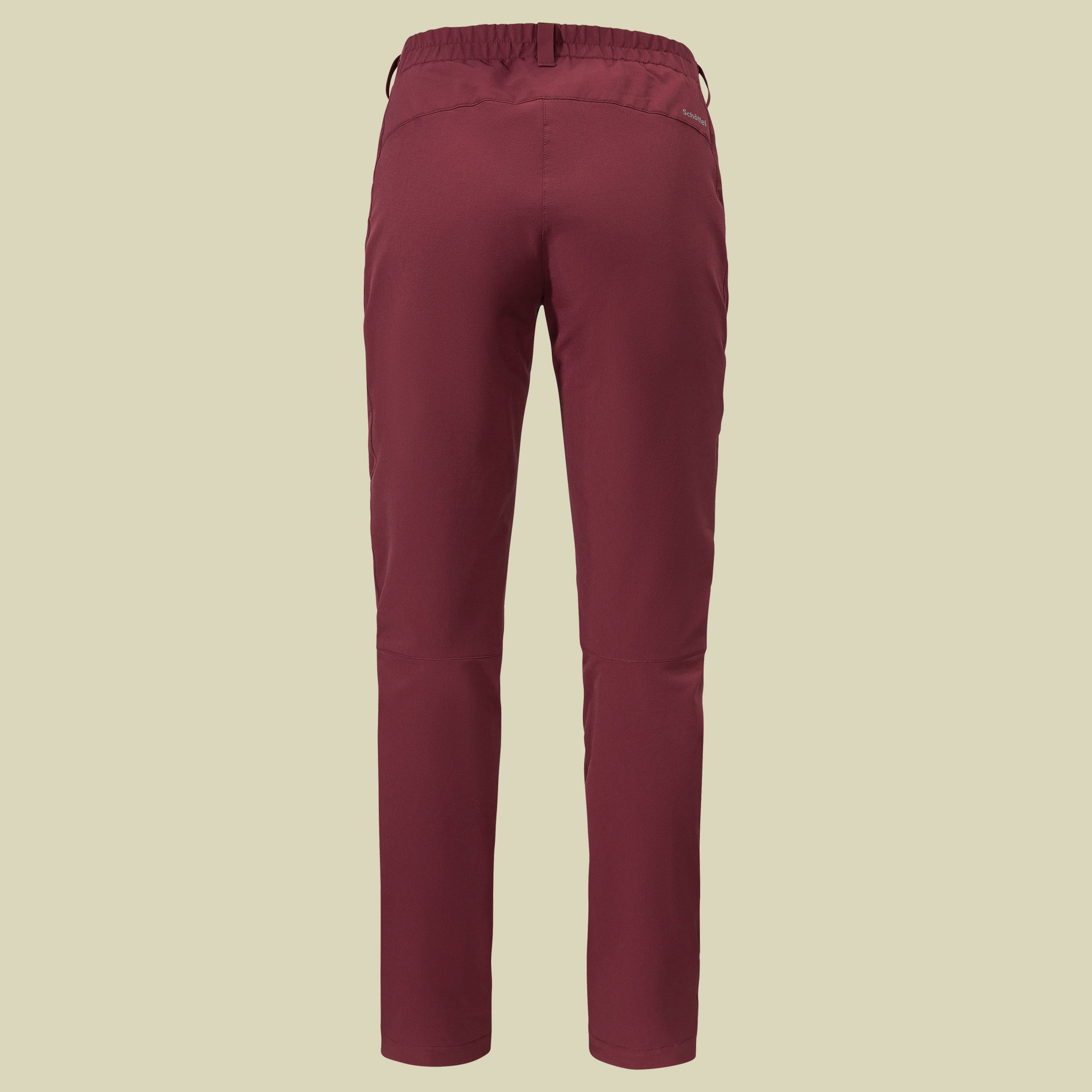 Pants Ascona Warm L Women Größe 42 Farbe dark burgundy