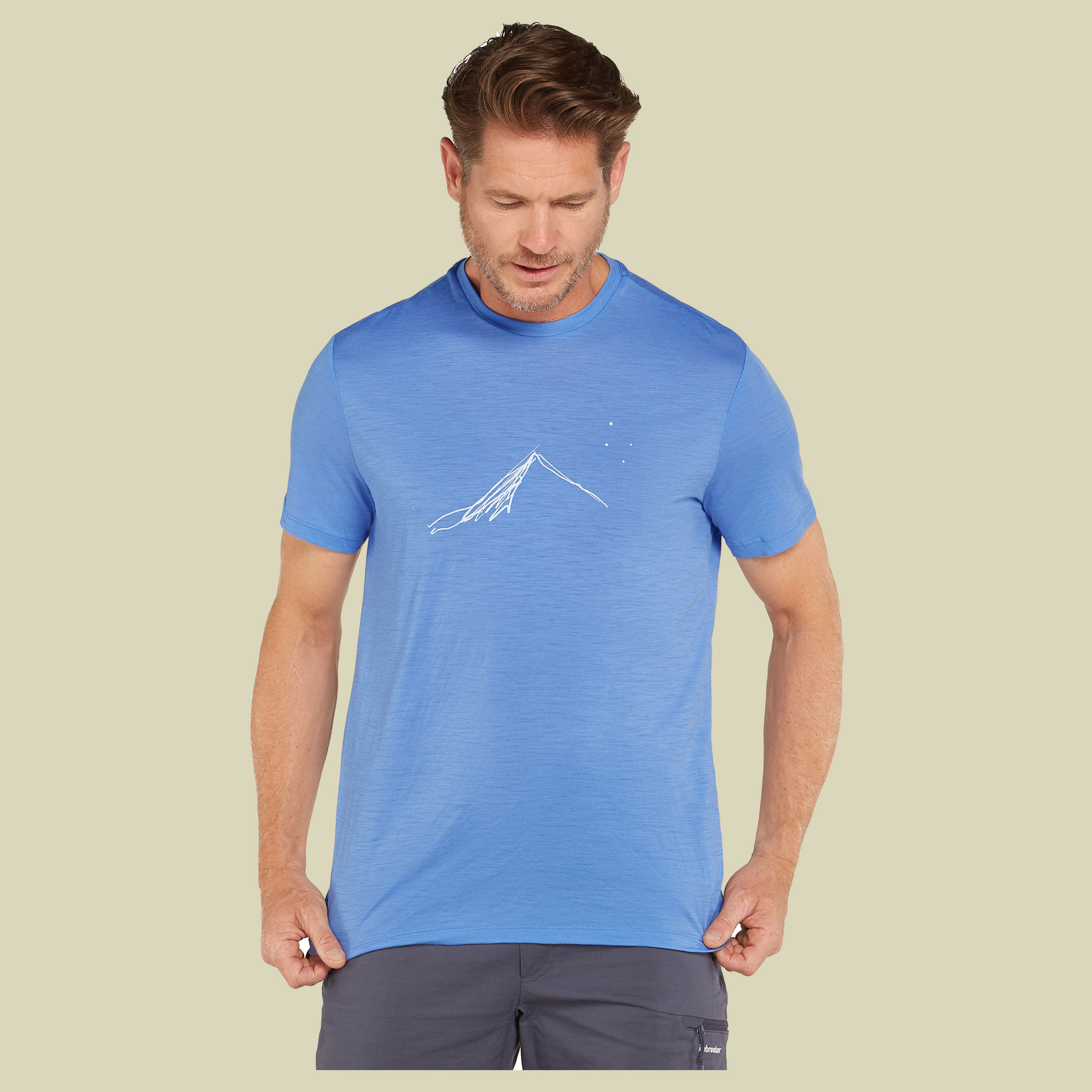 Merino 150 Tech Lite SS Tee Southern Constellation Men S blau - baja