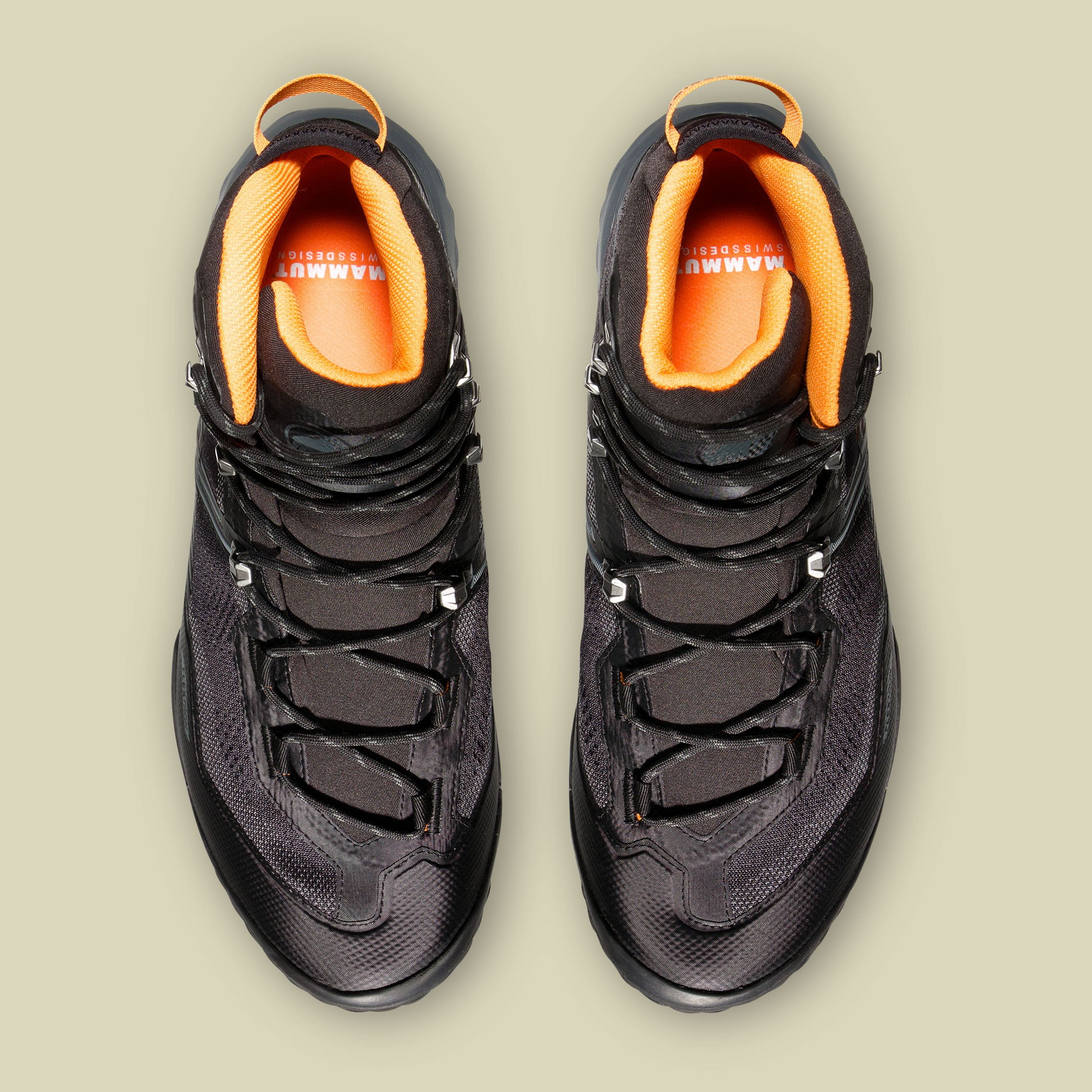 Ducan II High GTX Men UK 12,5 schwarz - black dark tangerine