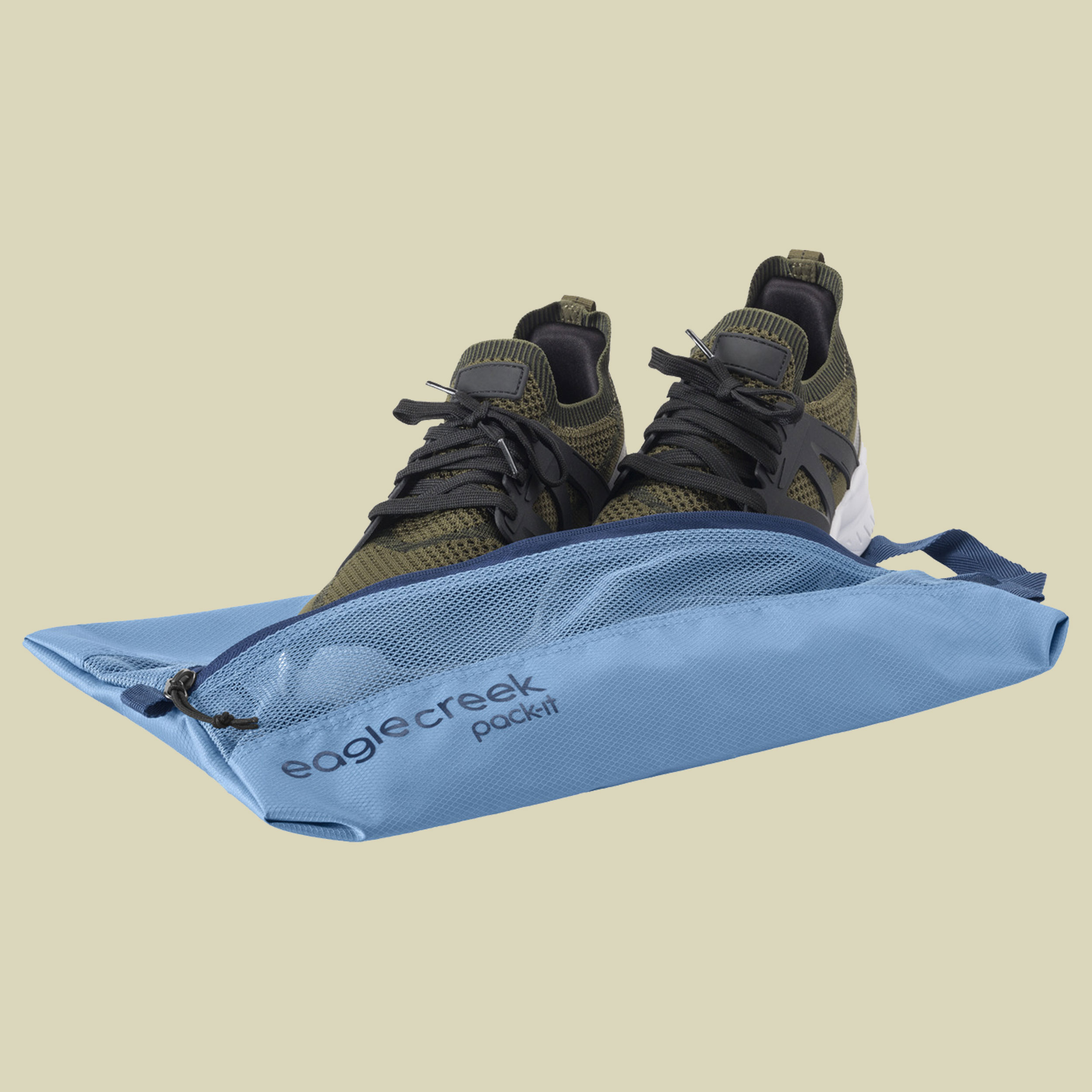 Pack-It Reveal Shoe Sack one size blau - Farbe blue dawn