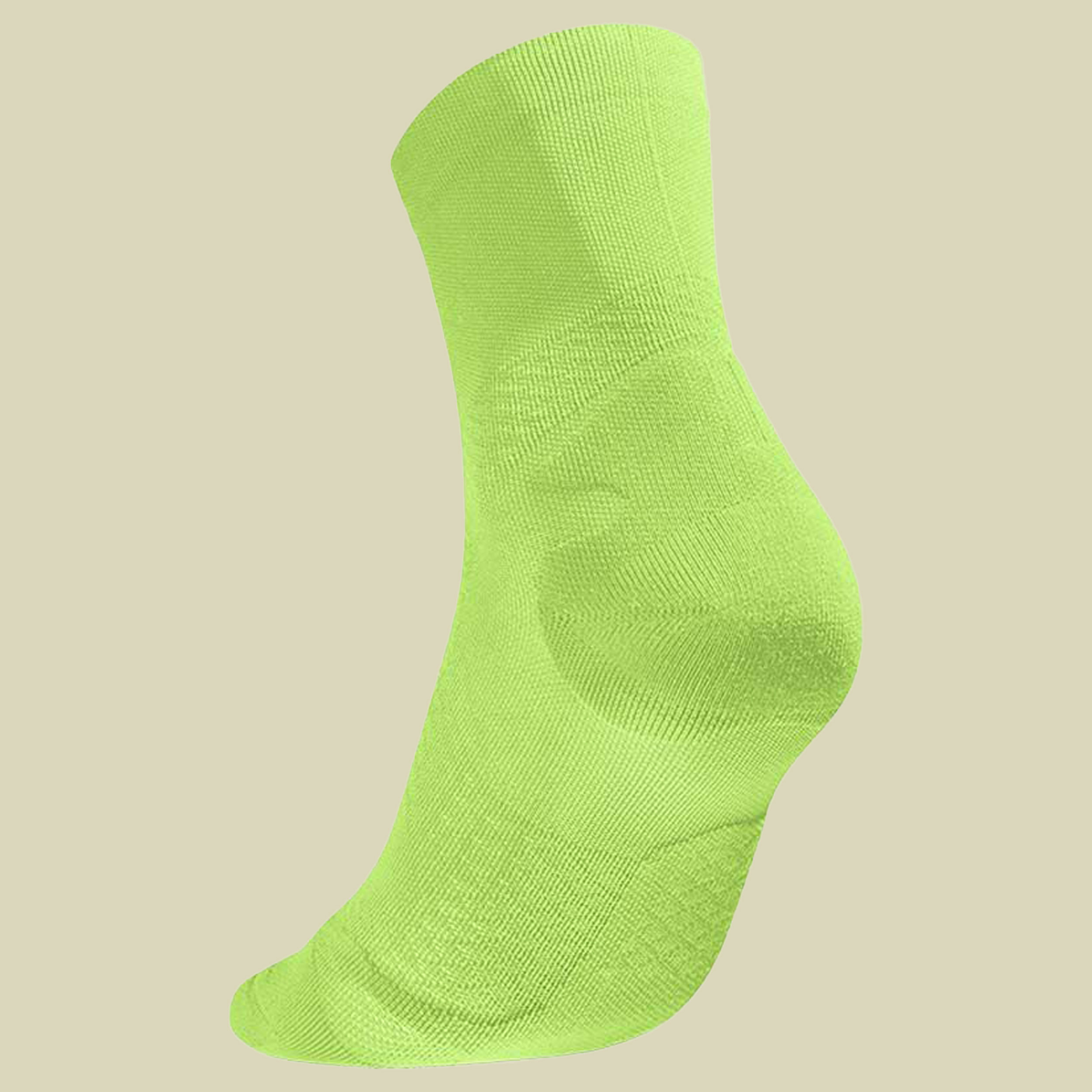 Run Ultralight Mid Cut Socks Men 41-43 grün - lime green