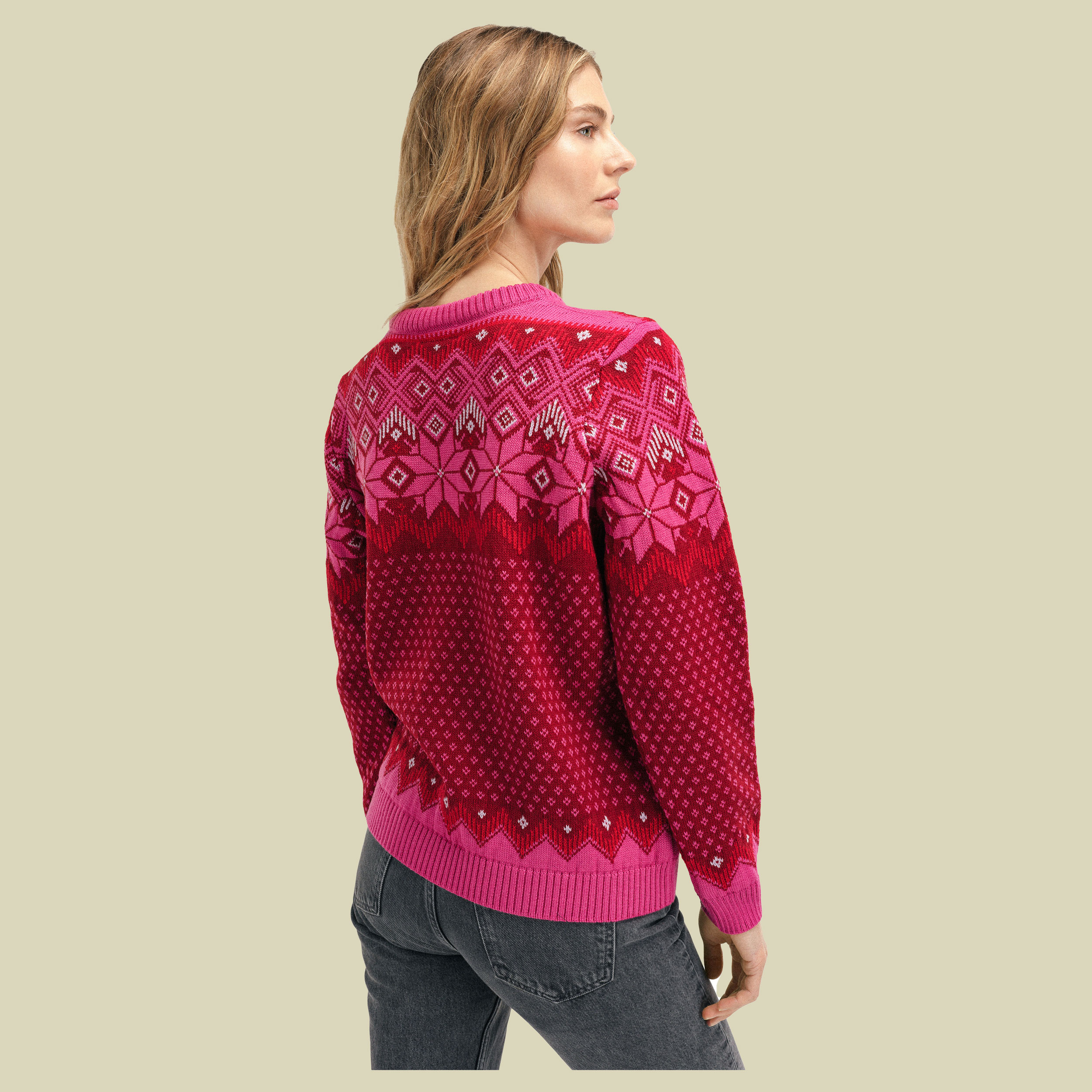 Vilja Sweater Women rot XL - Farbe red rose-allium-raspberry