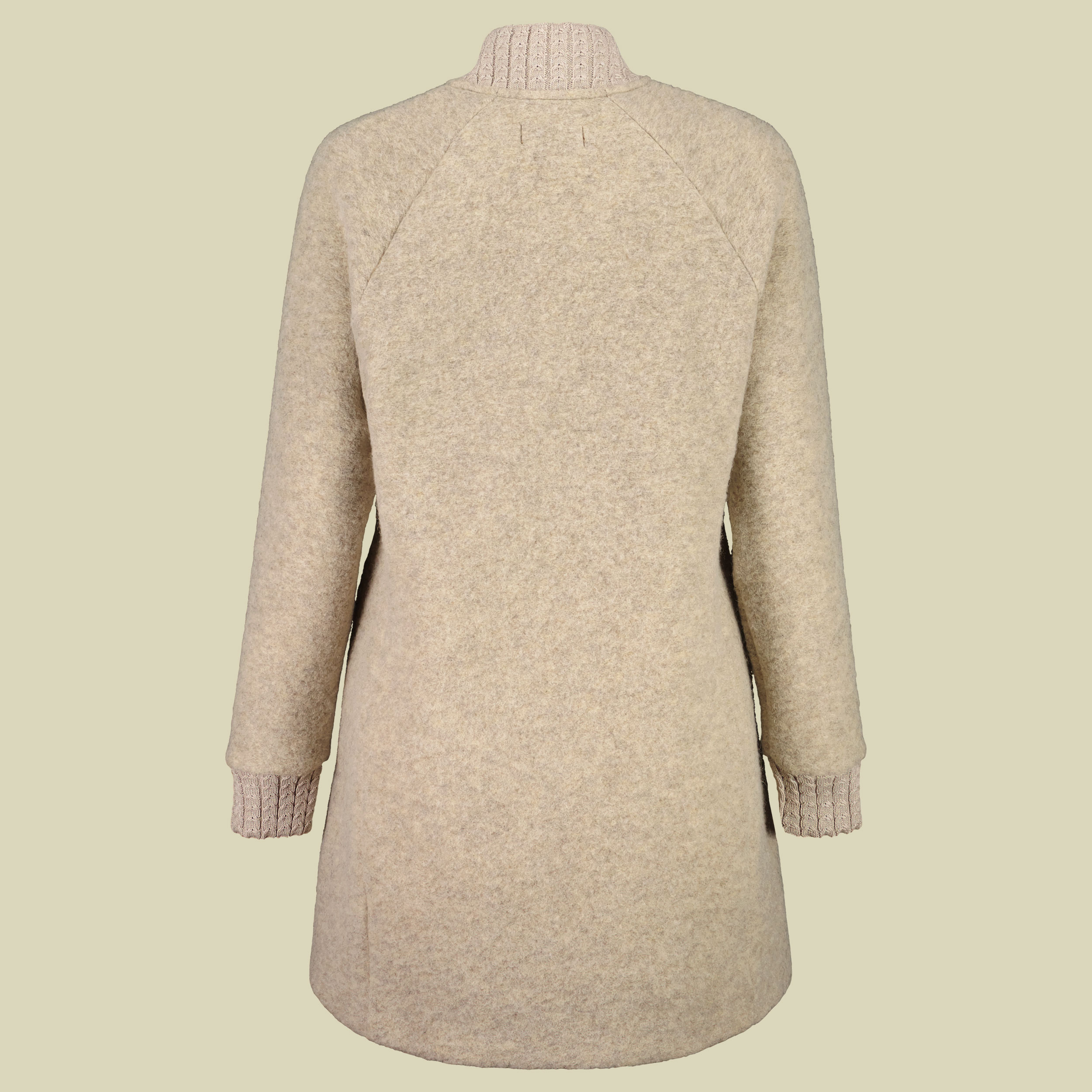 WildenM. Alp Wool Coat Women M braun - Farbe clay melange