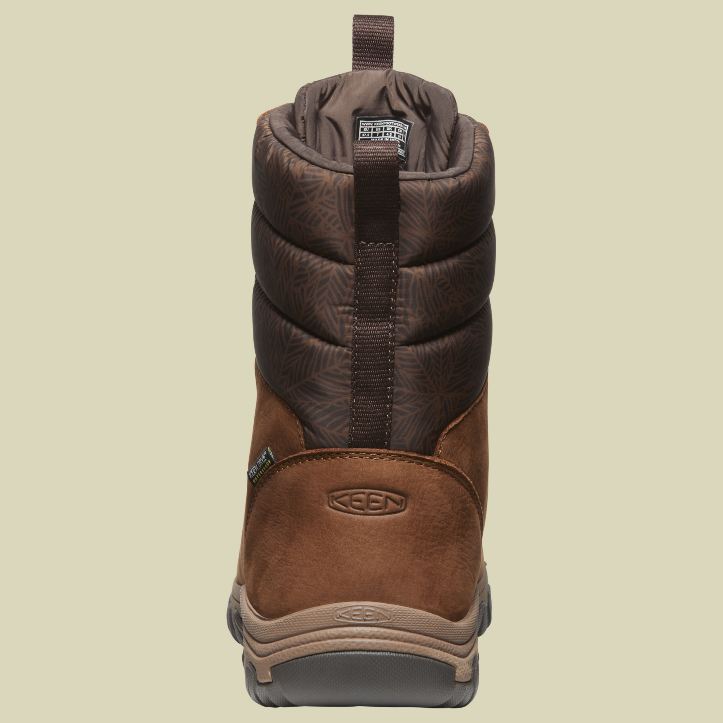 GRETA Boot WP Women UK 6 braun - Farbe bison/java