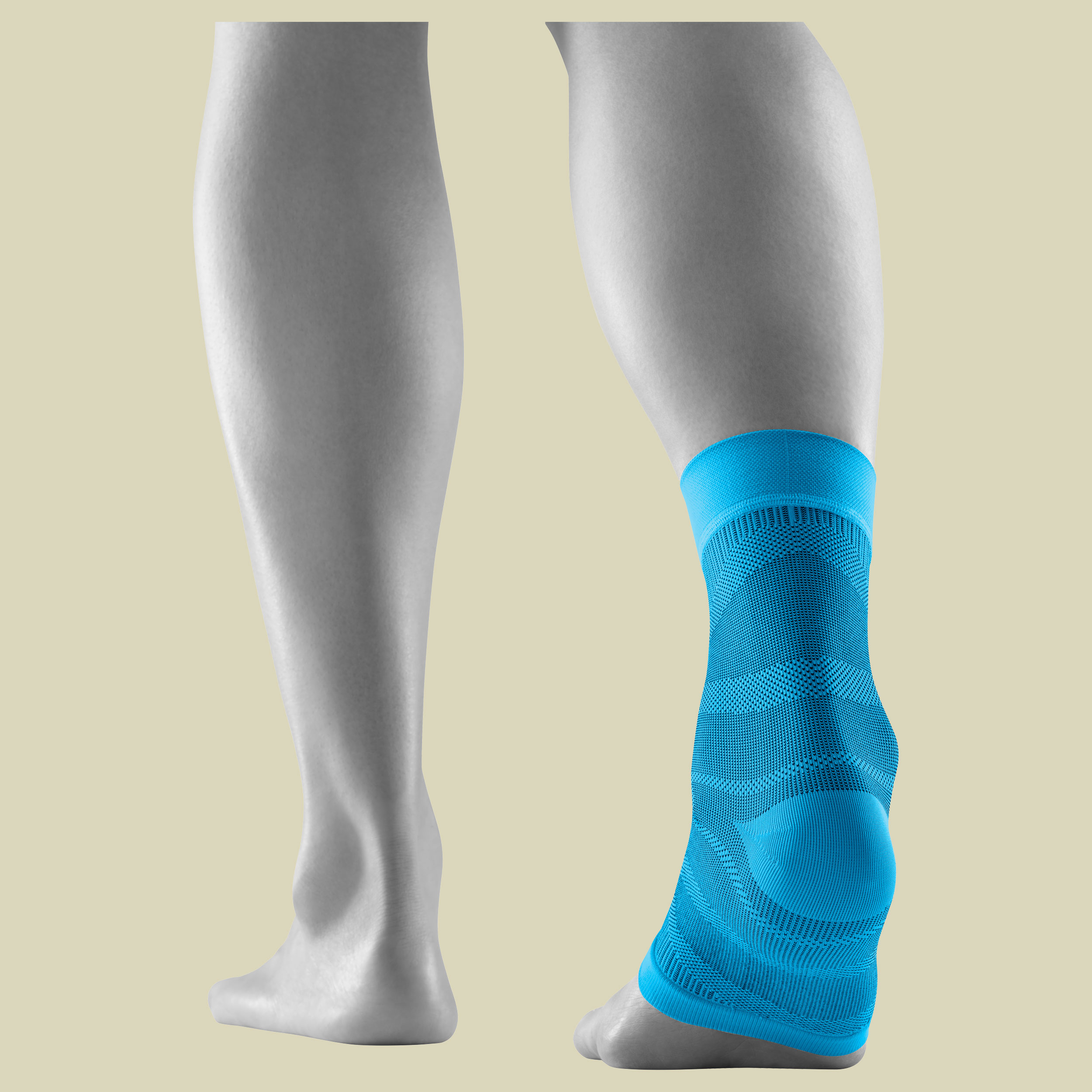 Sports Compression Ankle Support S blau - rivera