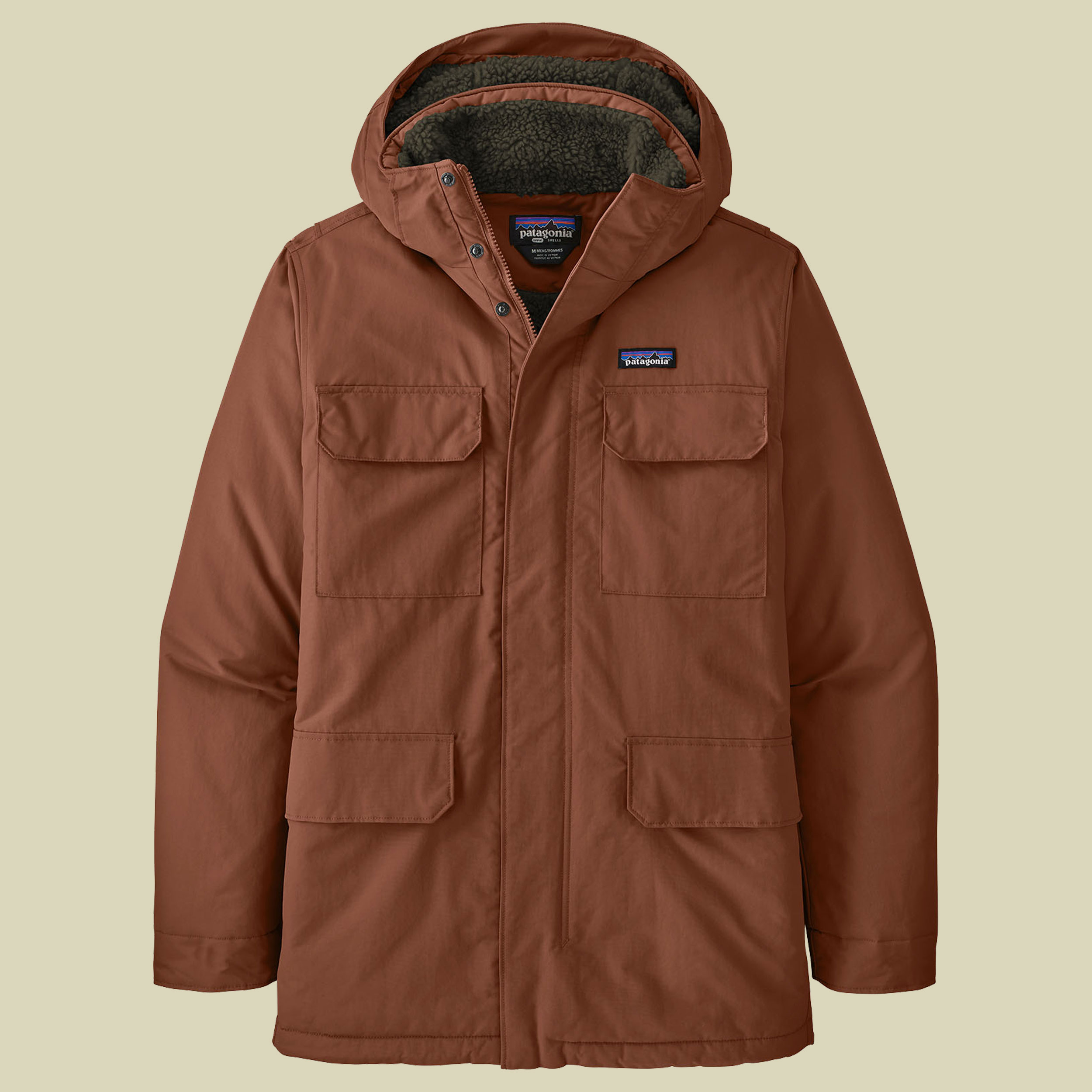 Isthmus Parka Men grün L - basin green