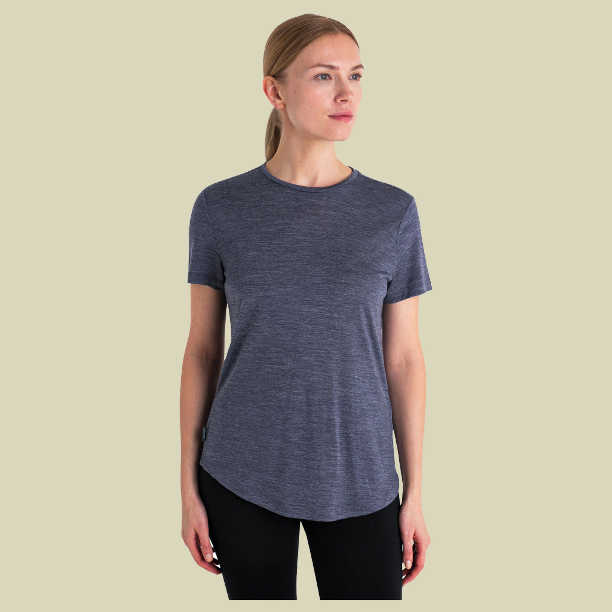 Merino 125 Cool-Lite Sphere III SS Tee Women blau hthr L - midnight navy hthr