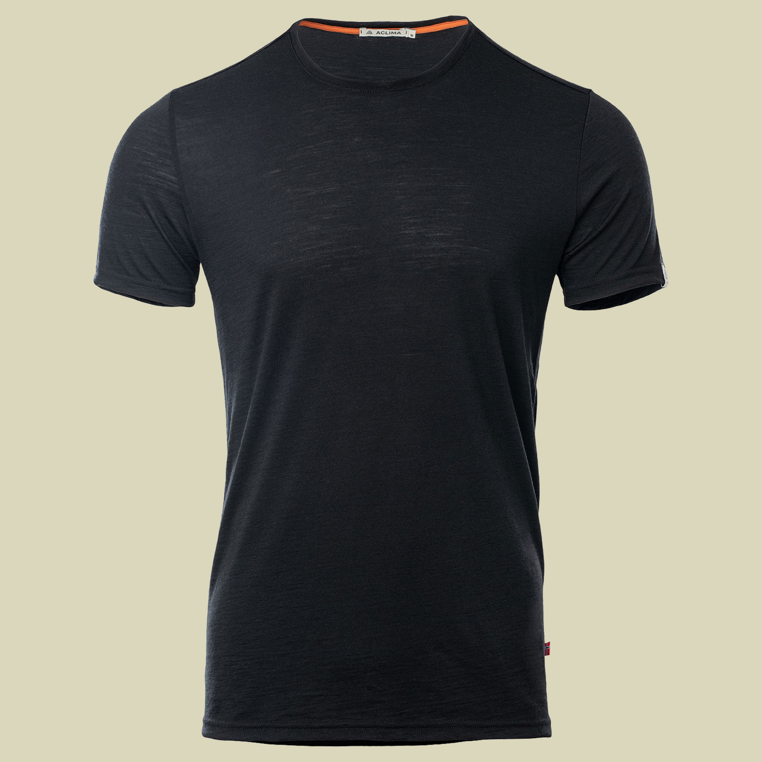 LightWool T-Shirt Men schwarz L - jet black