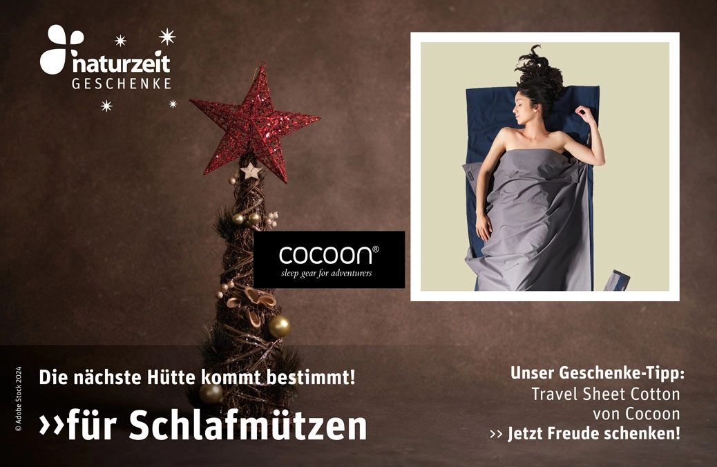 Geschenkidee - Cocoon Hüttenschlafsack