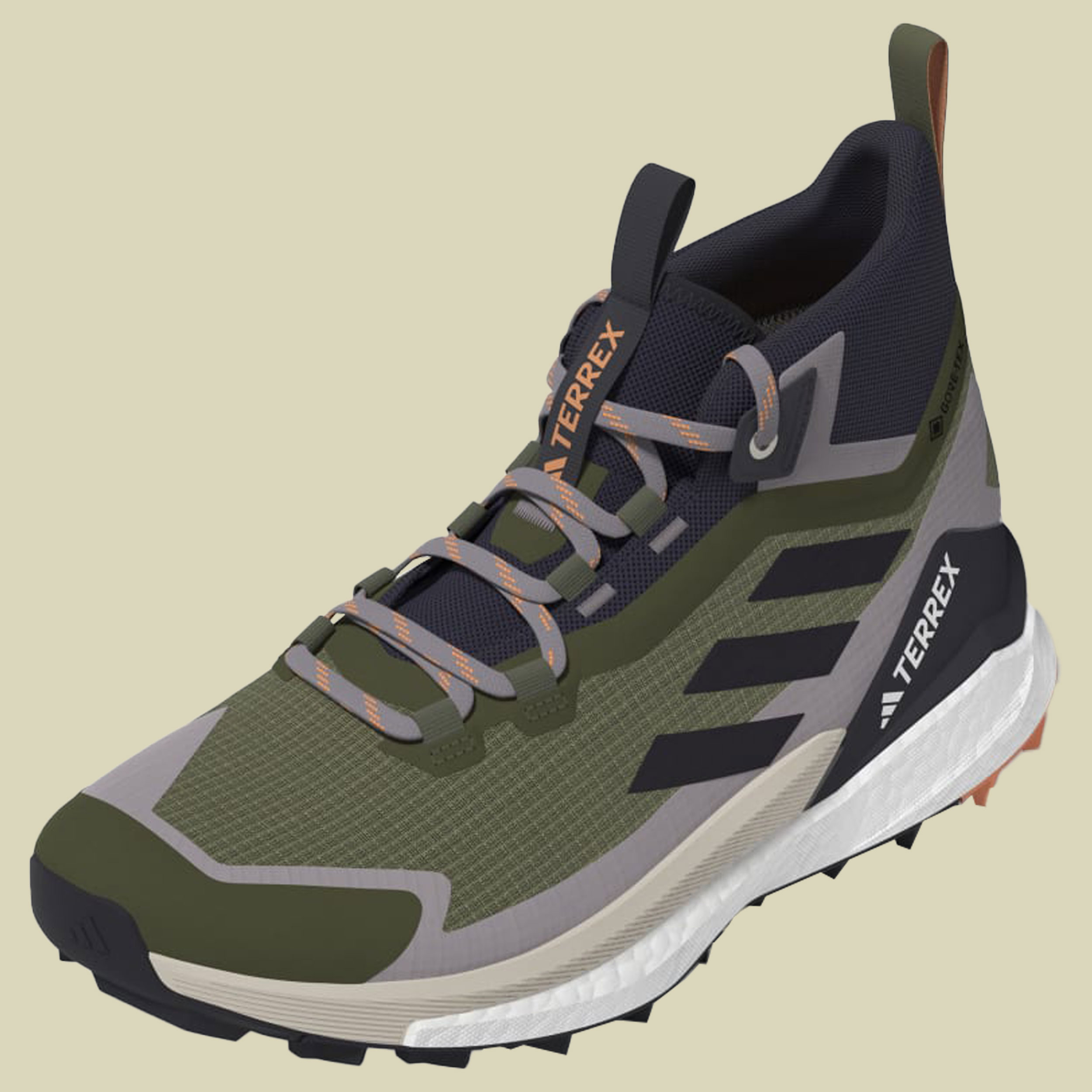 Terrex Free Hiker 2 GTX Women mehrfarbig UK 8 - olive strata/aurora black/amber tint