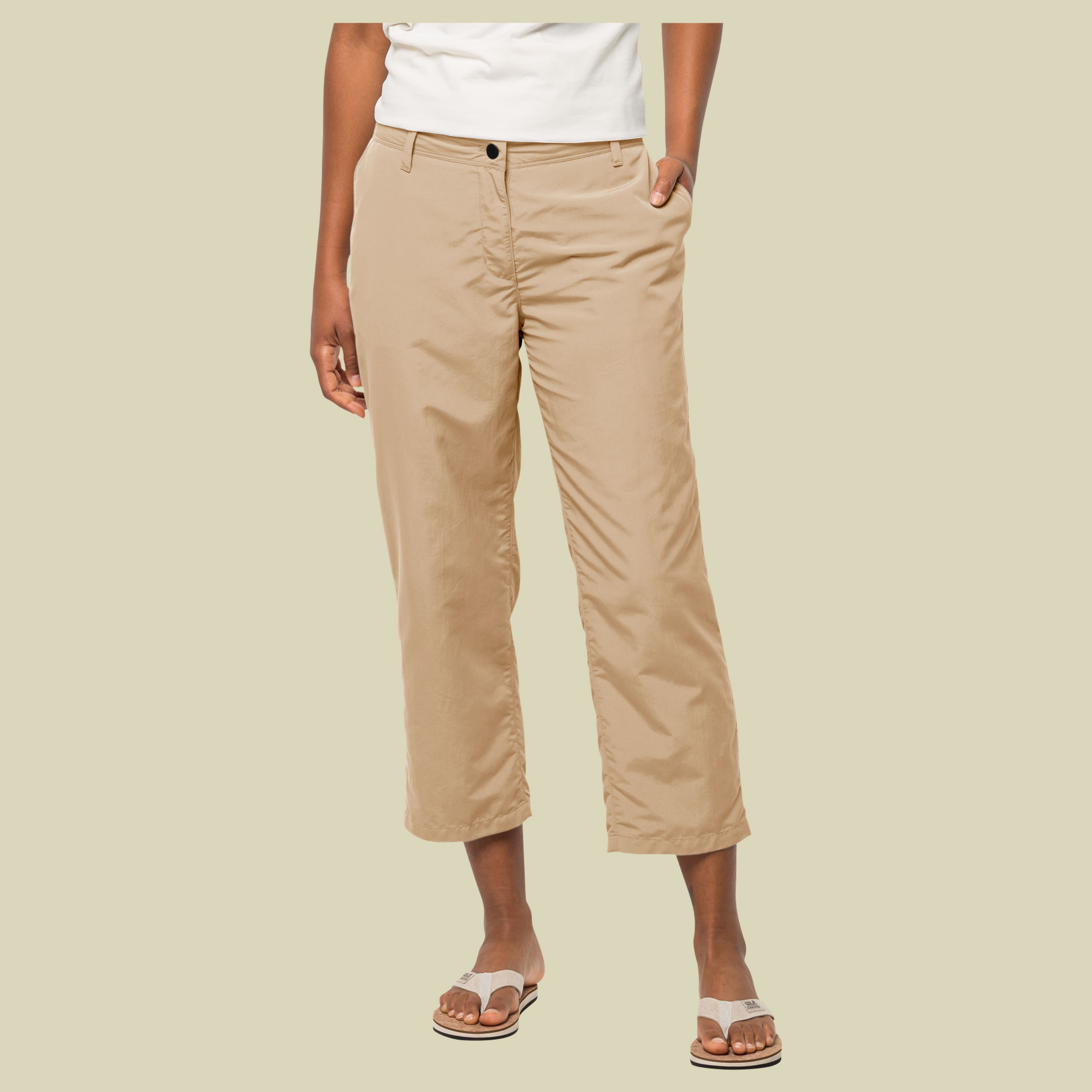 Kalahari 7/8 Pants Women 42 braun - sand storm