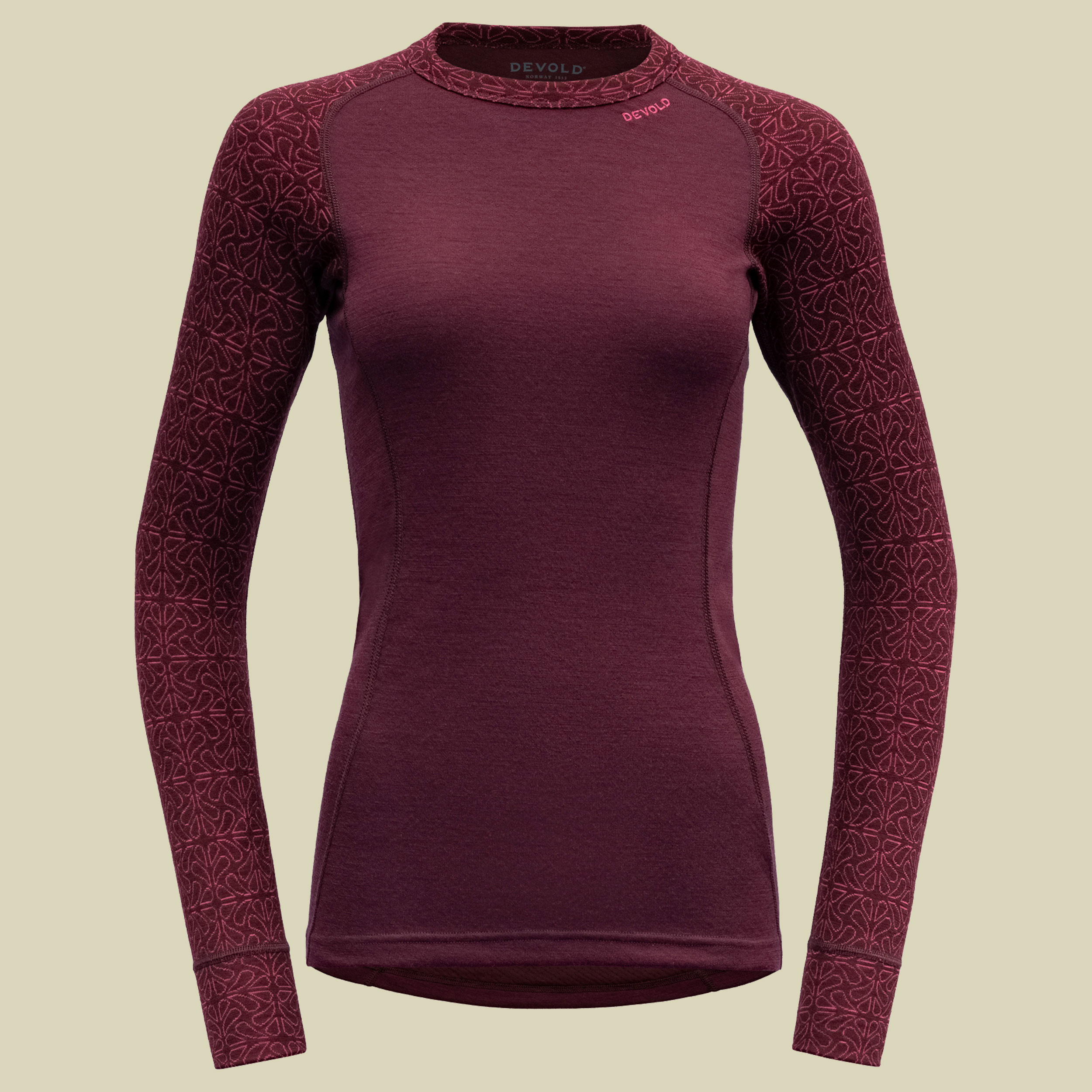 Duo Active Merino 210 Shirt Women Größe M  Farbe port