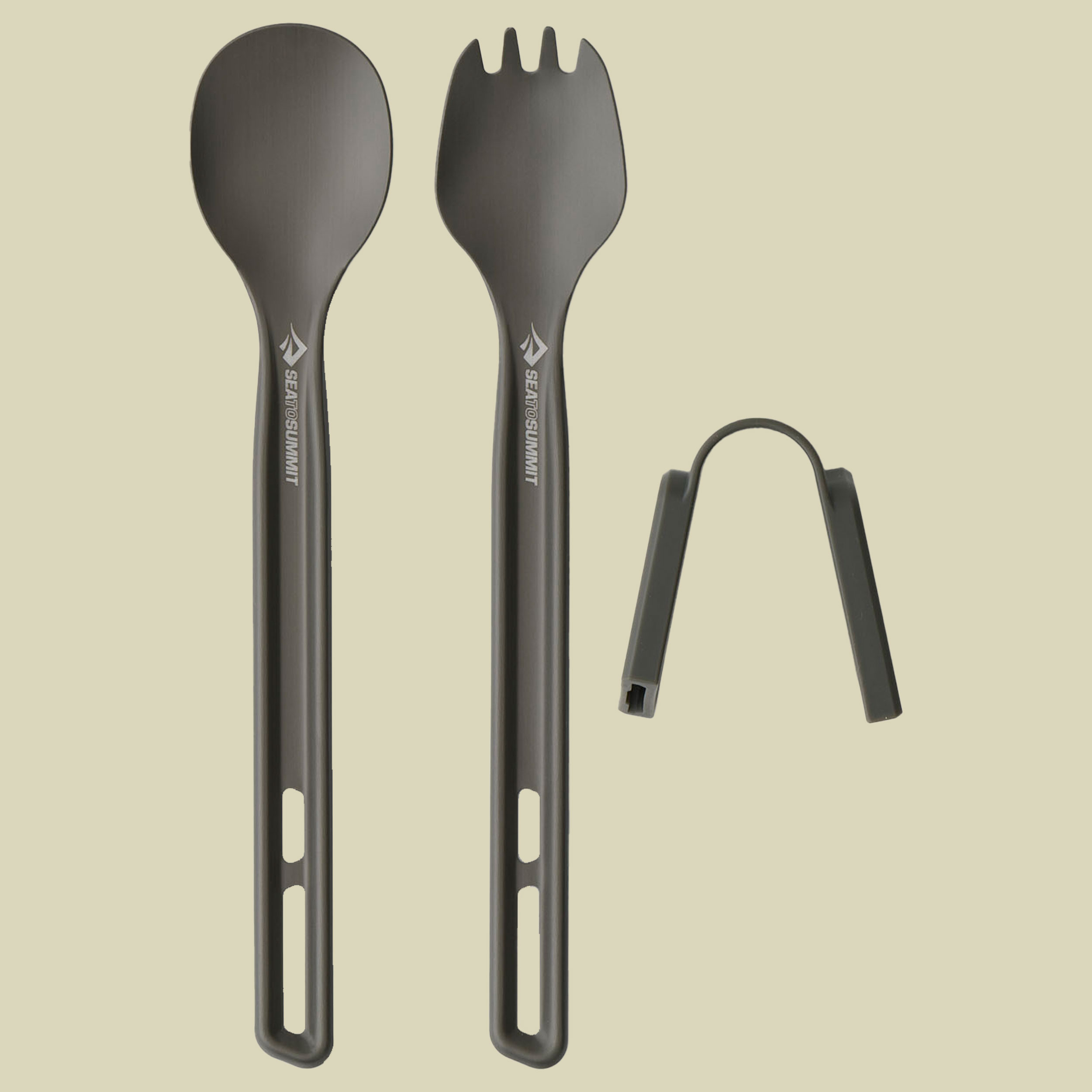 Frontier UL Cutlery Set - [2 Piece] Long Handle Spoon and Spork