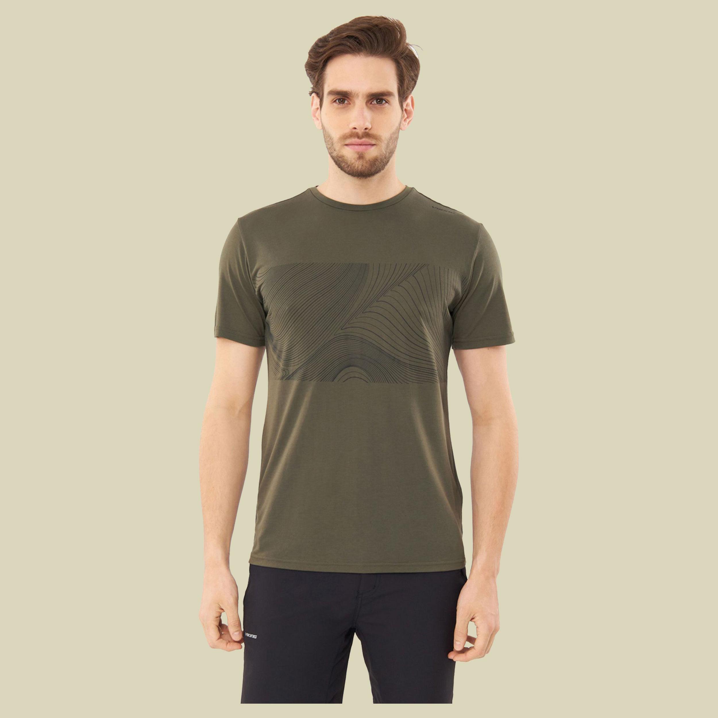 T-Shirt Morain Man XL grün - Farbe olive