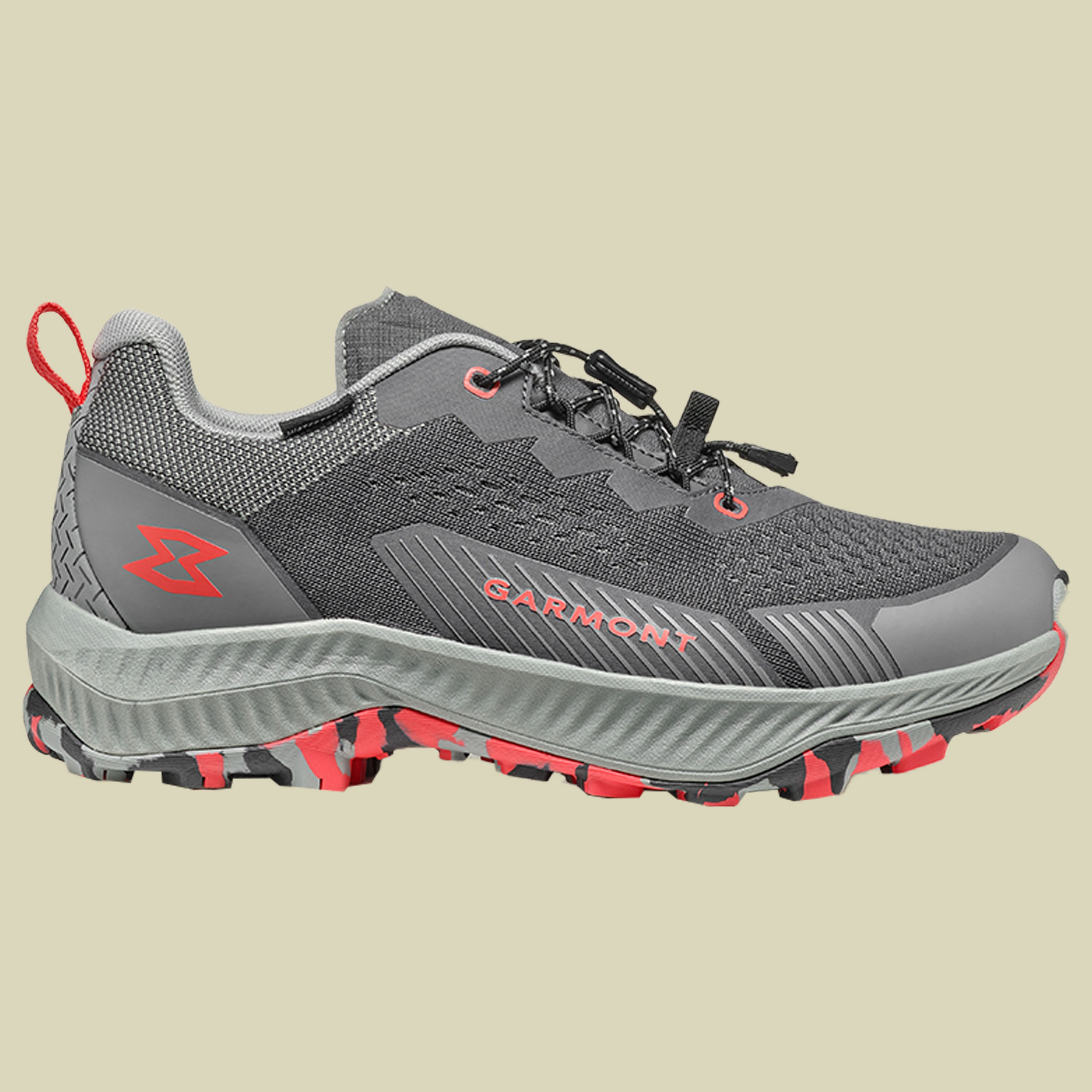 9.81 Pulse WP Women UK 8 grau -  shadow grey/cayenne red