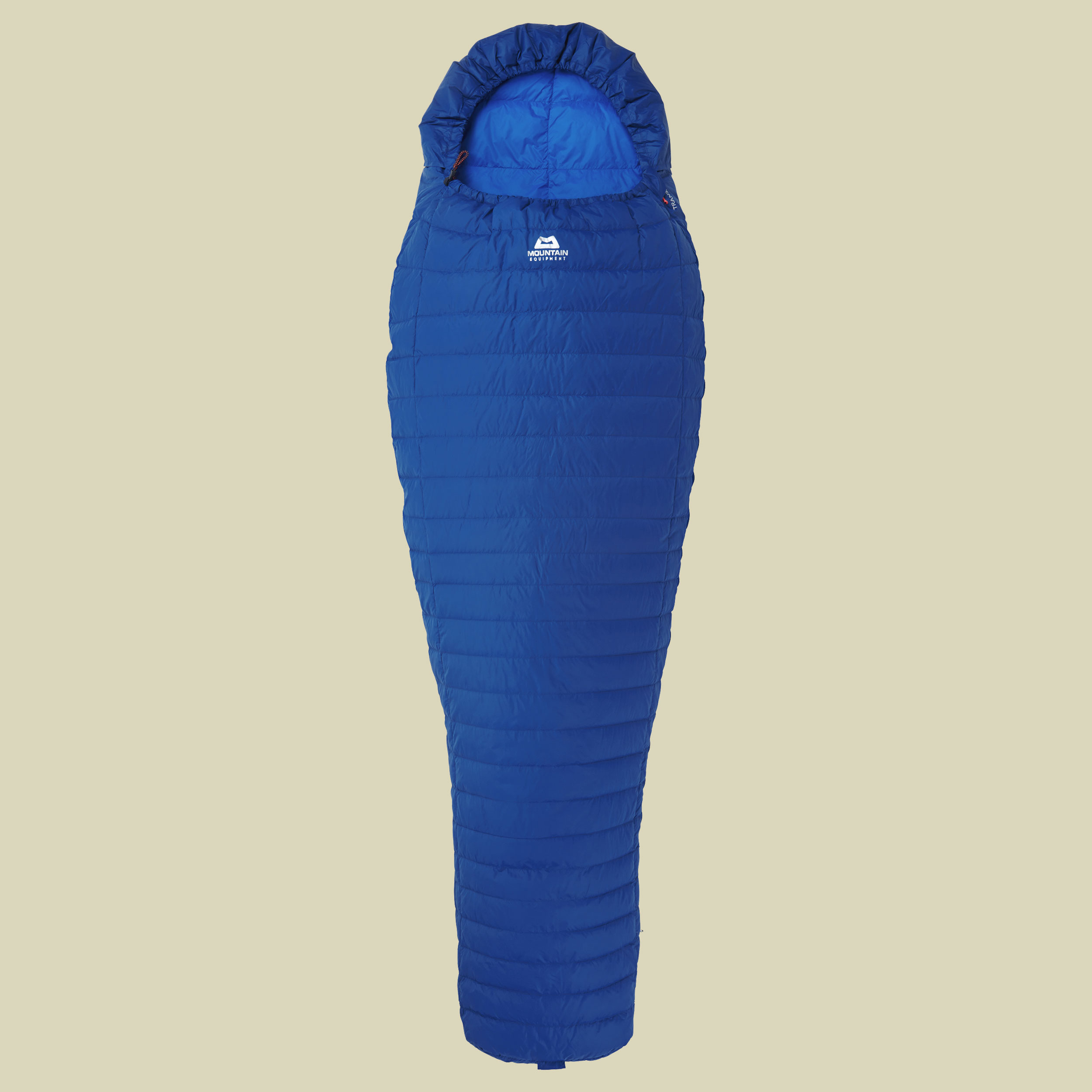 TransAlp bis Körpergröße: 185 cm (regular) admiral blue,Reißverschluss Schlafsack links