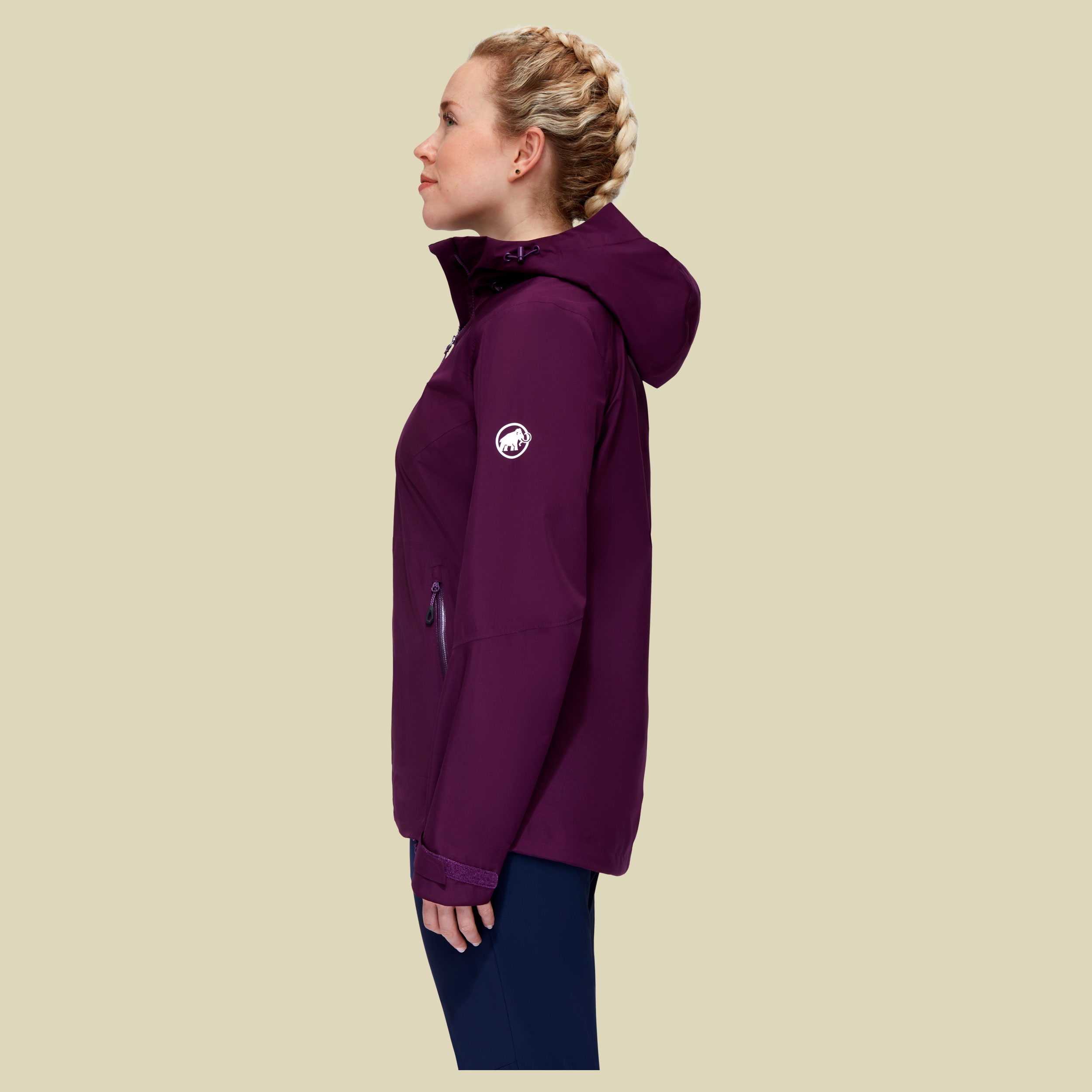 Convey Tour HS Hooded Jacket Women Größe XL Farbe grape