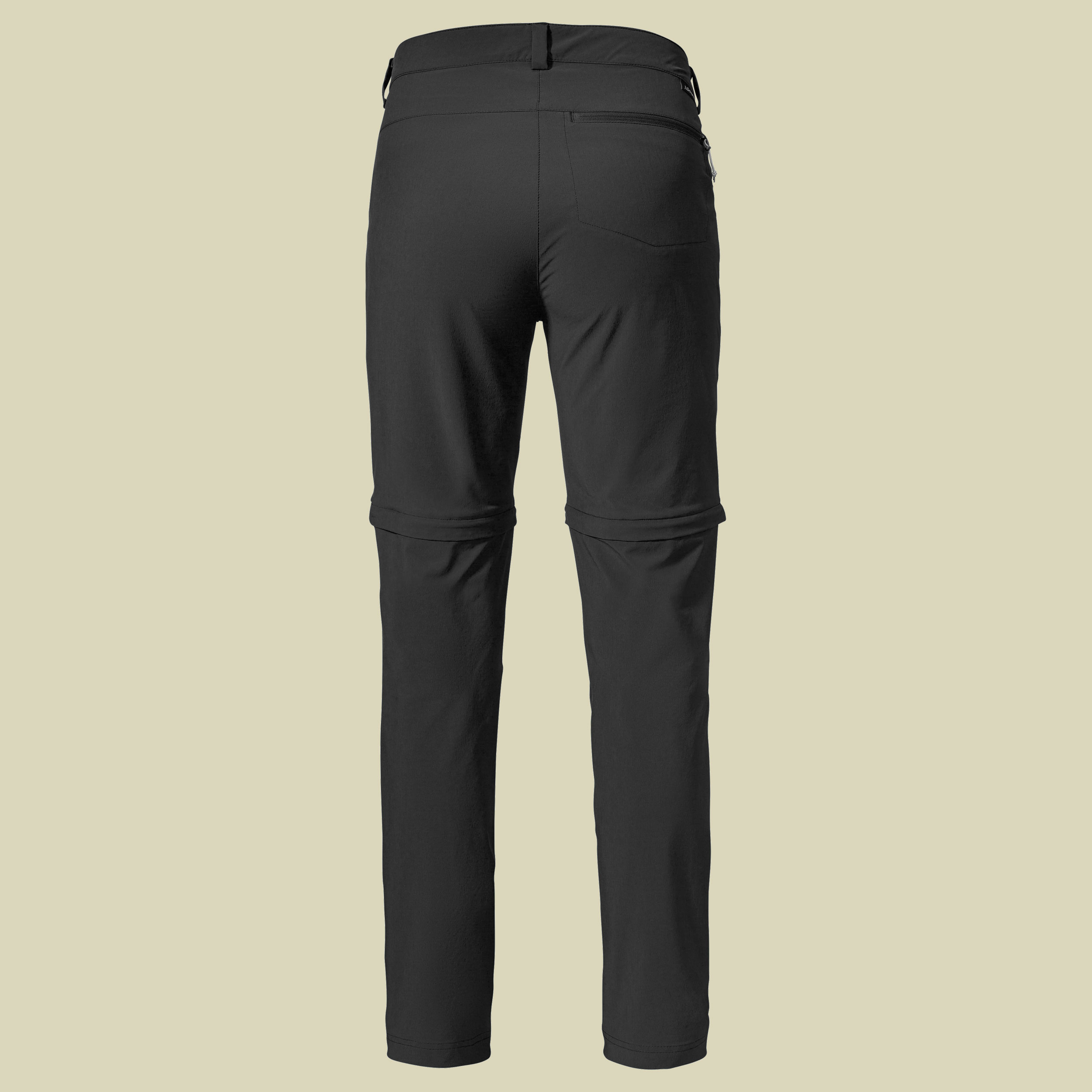 Pants Ascona Zip Off Women schwarz 36 - black